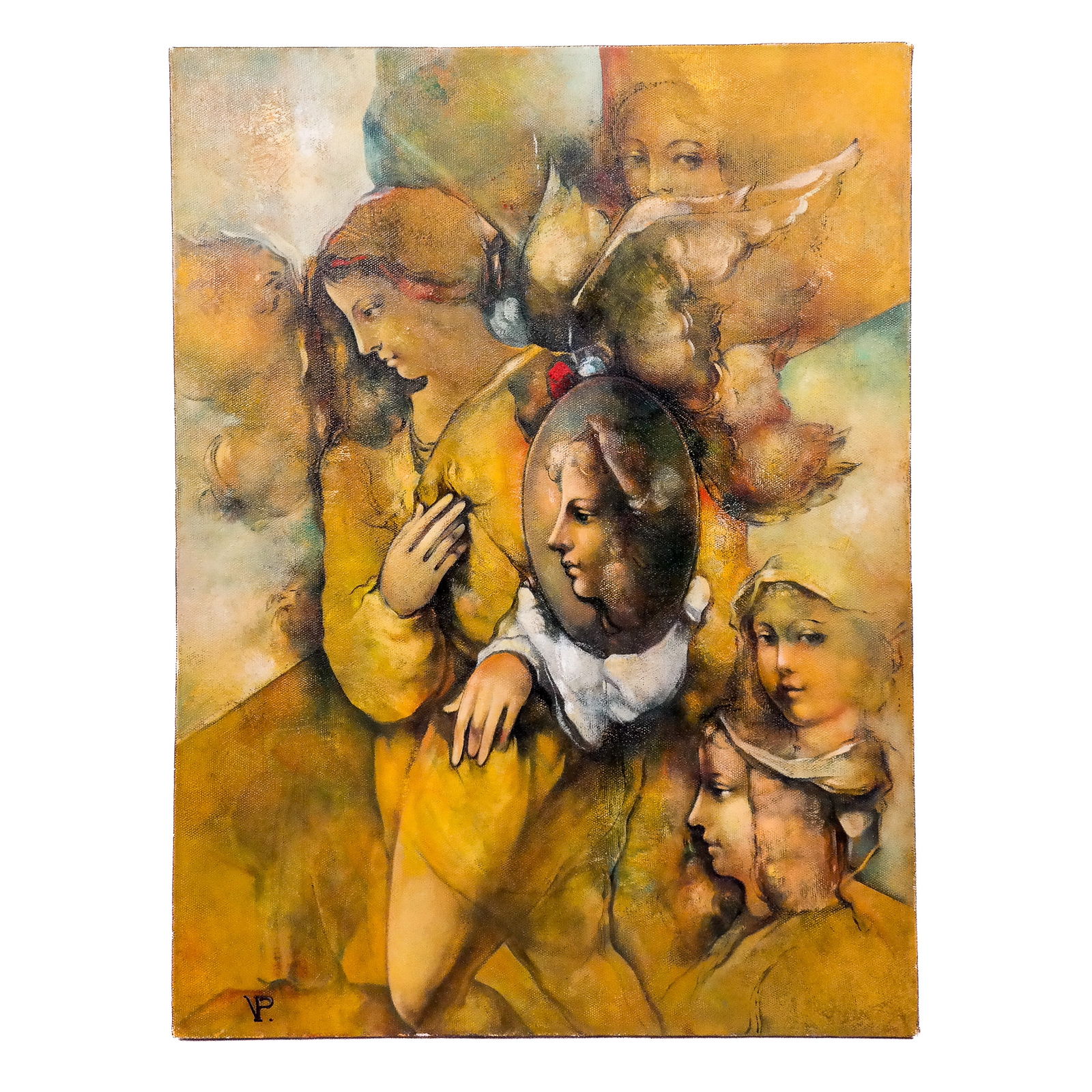 Paylak VANIKIAN: Surrealist Scene - Oil Painting (1 of 8)