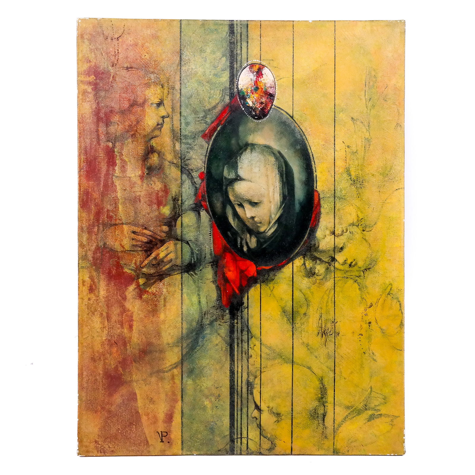 Paylak VANIKIAN: Surrealist Scene - Oil Painting (1 of 10)