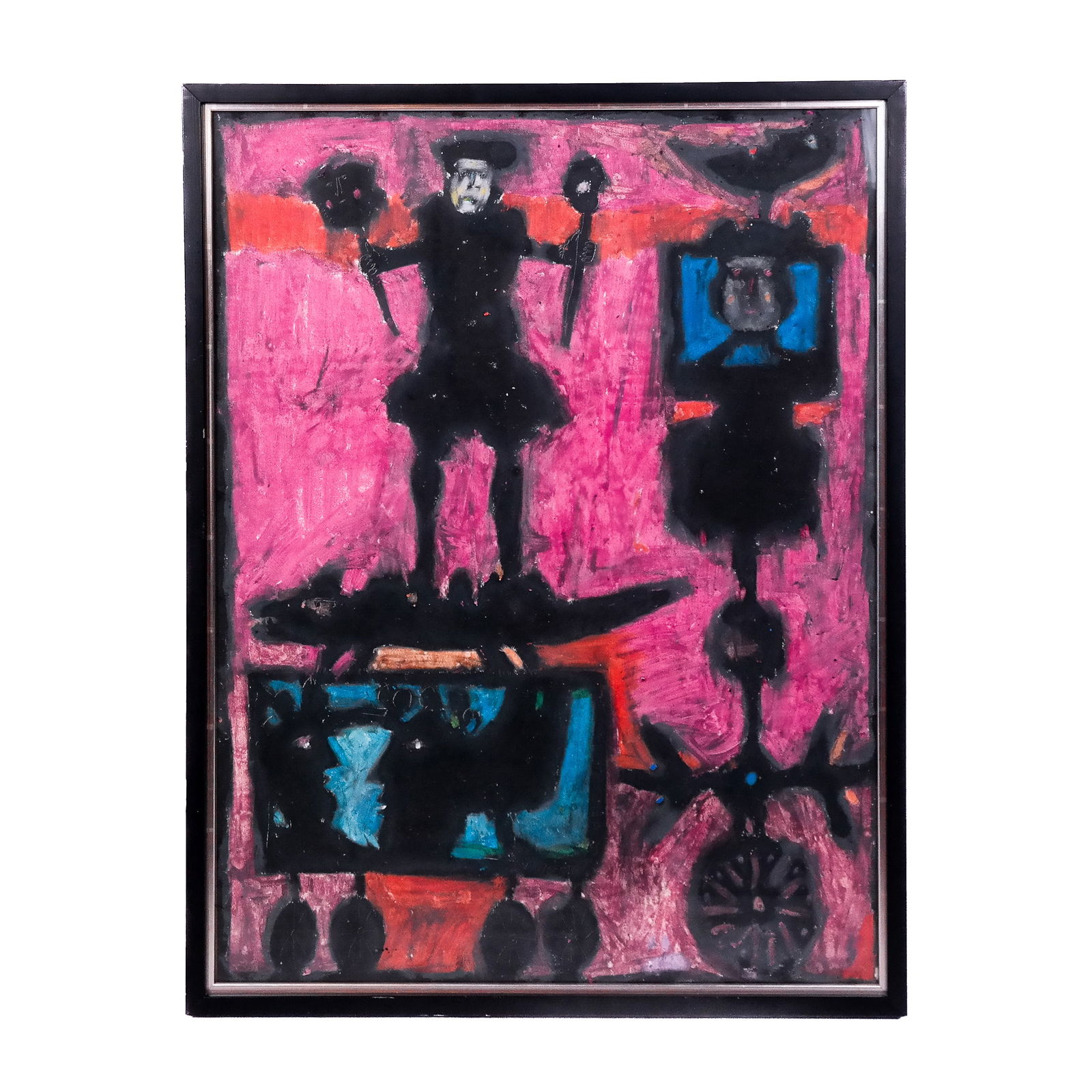 Norman LALIBERTE: Figural Abstract - Gouache (1 of 6)