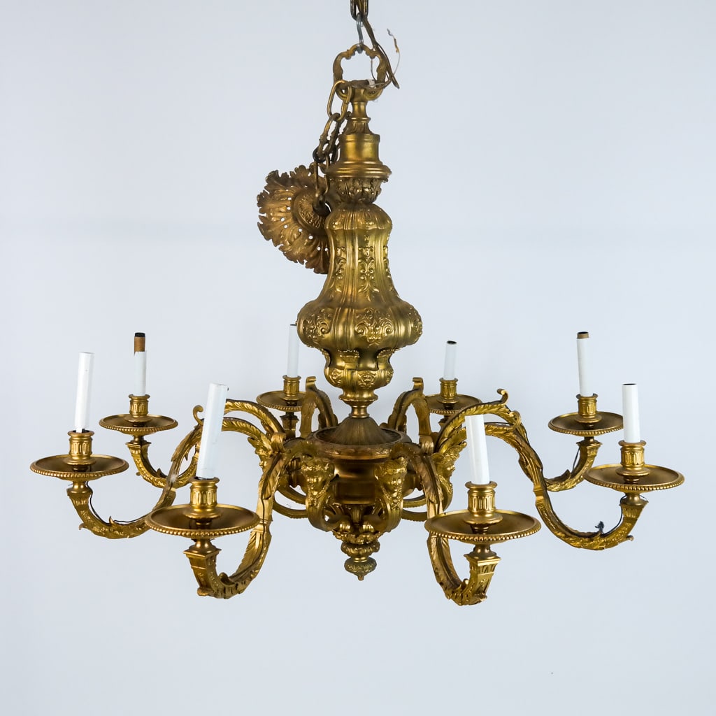 French Regence-Style 8-Light Chandelier (1 of 13)