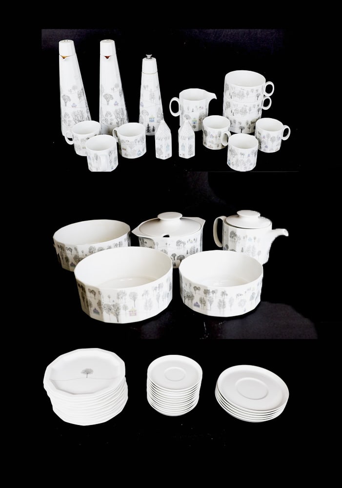Rosenthal Porcelain Partial Dinner Service (98) (1 of 15)
