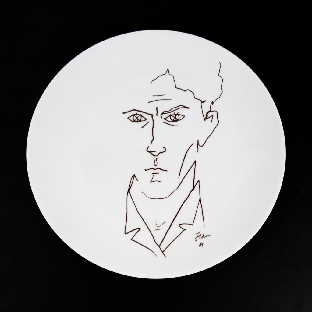 After Jean COCTEAU: Limoges Porcelain Plate (1 of 8)