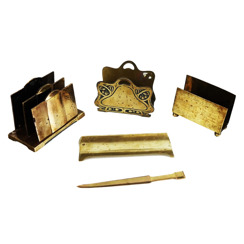 Art Deco Group of Desk Items (5 Pcs) (1 of 11)