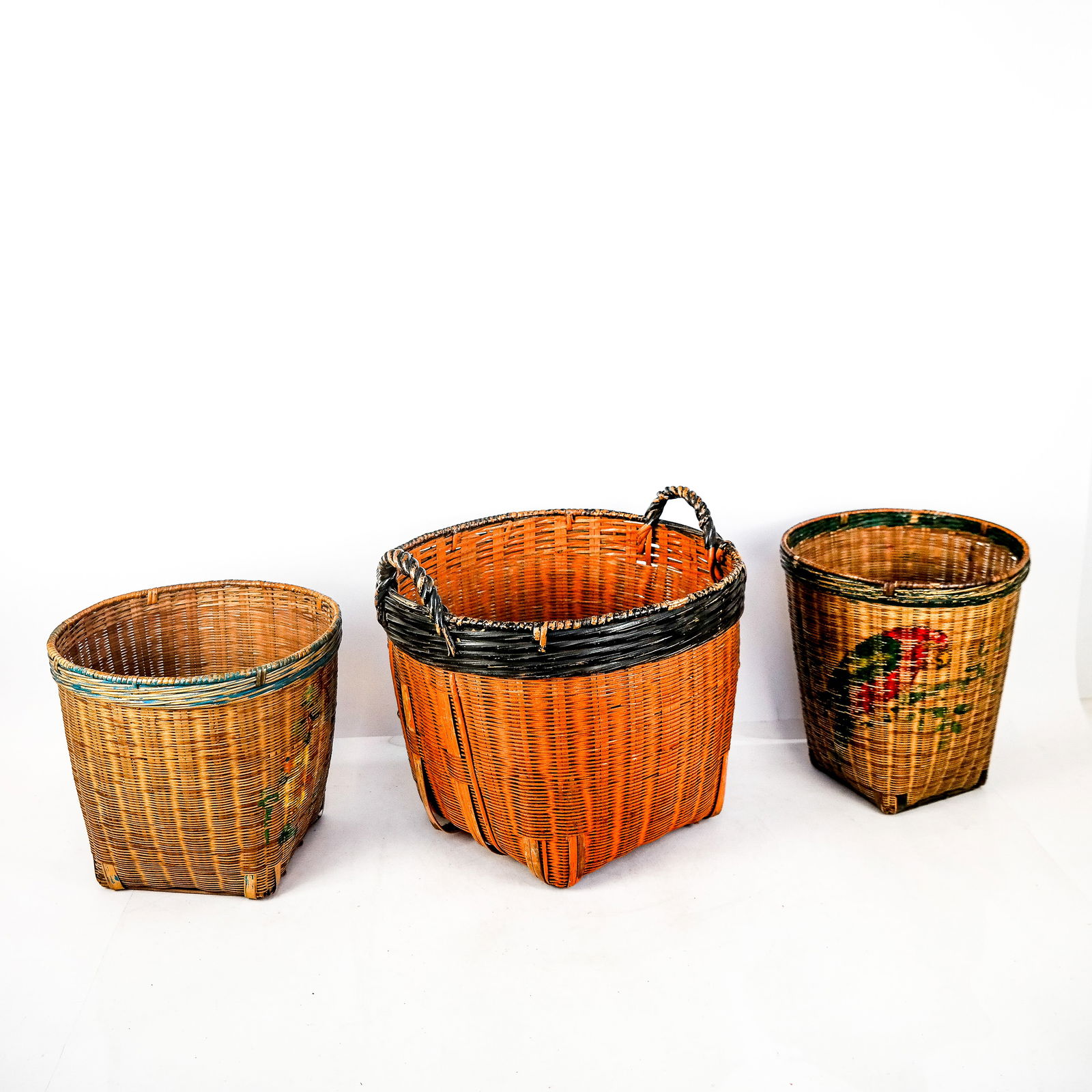 Three Handwoven Baskets (1 of 9)