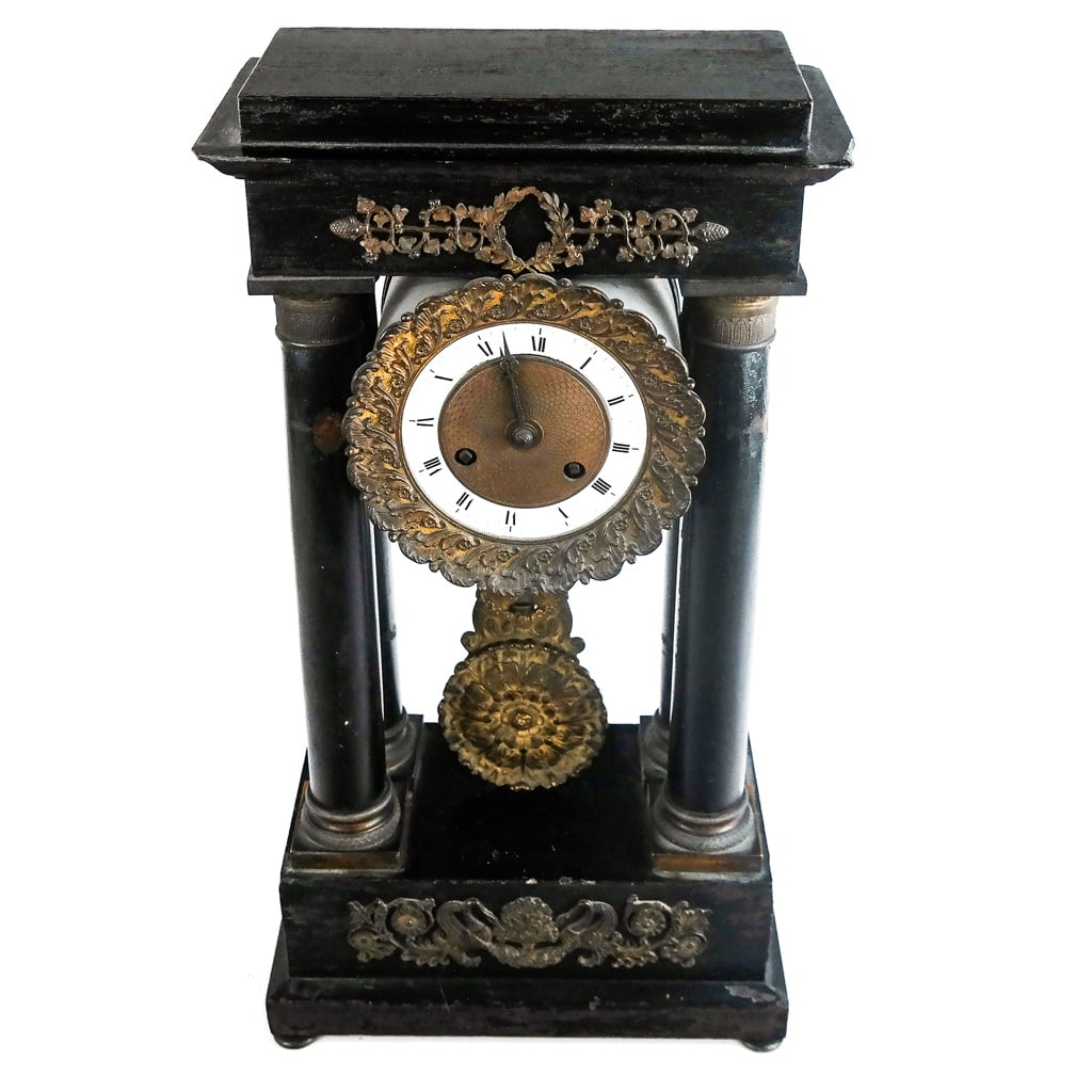 French Empire-Style Mantel Clock (1 of 11)