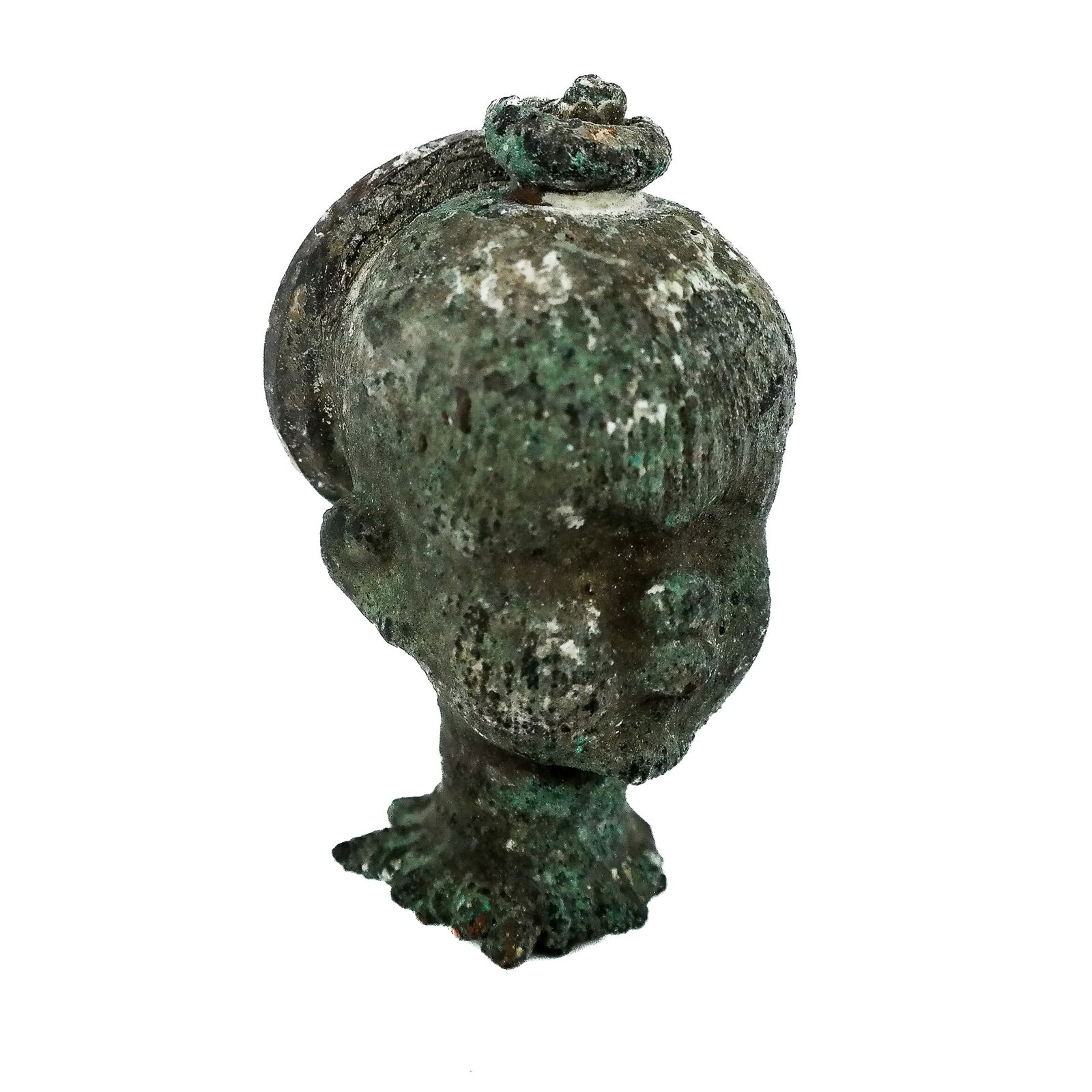 Cast Iron Child's Head Mount (1 of 7)