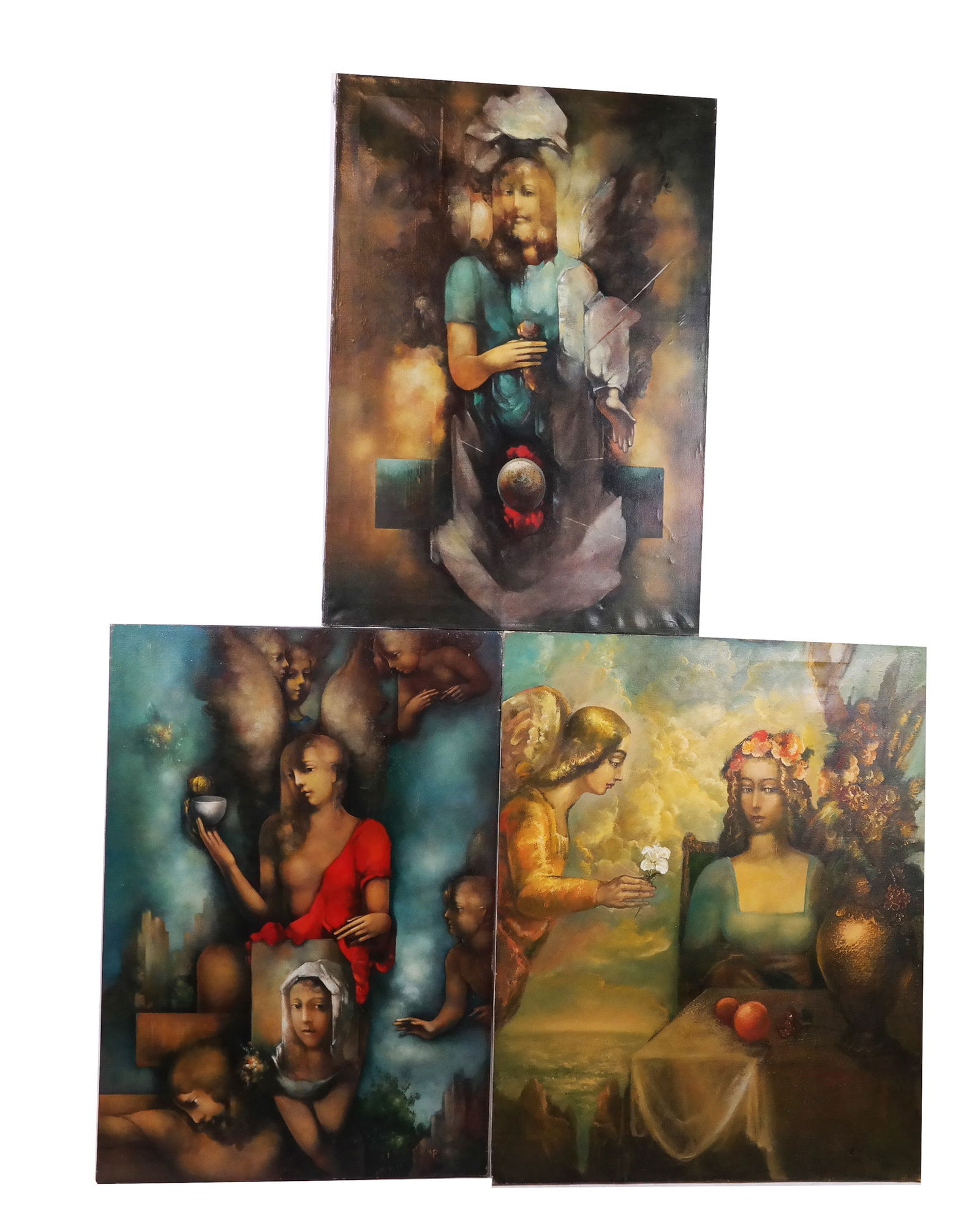 Pailak VANIKIAN: Three Oil Paintings (1 of 20)