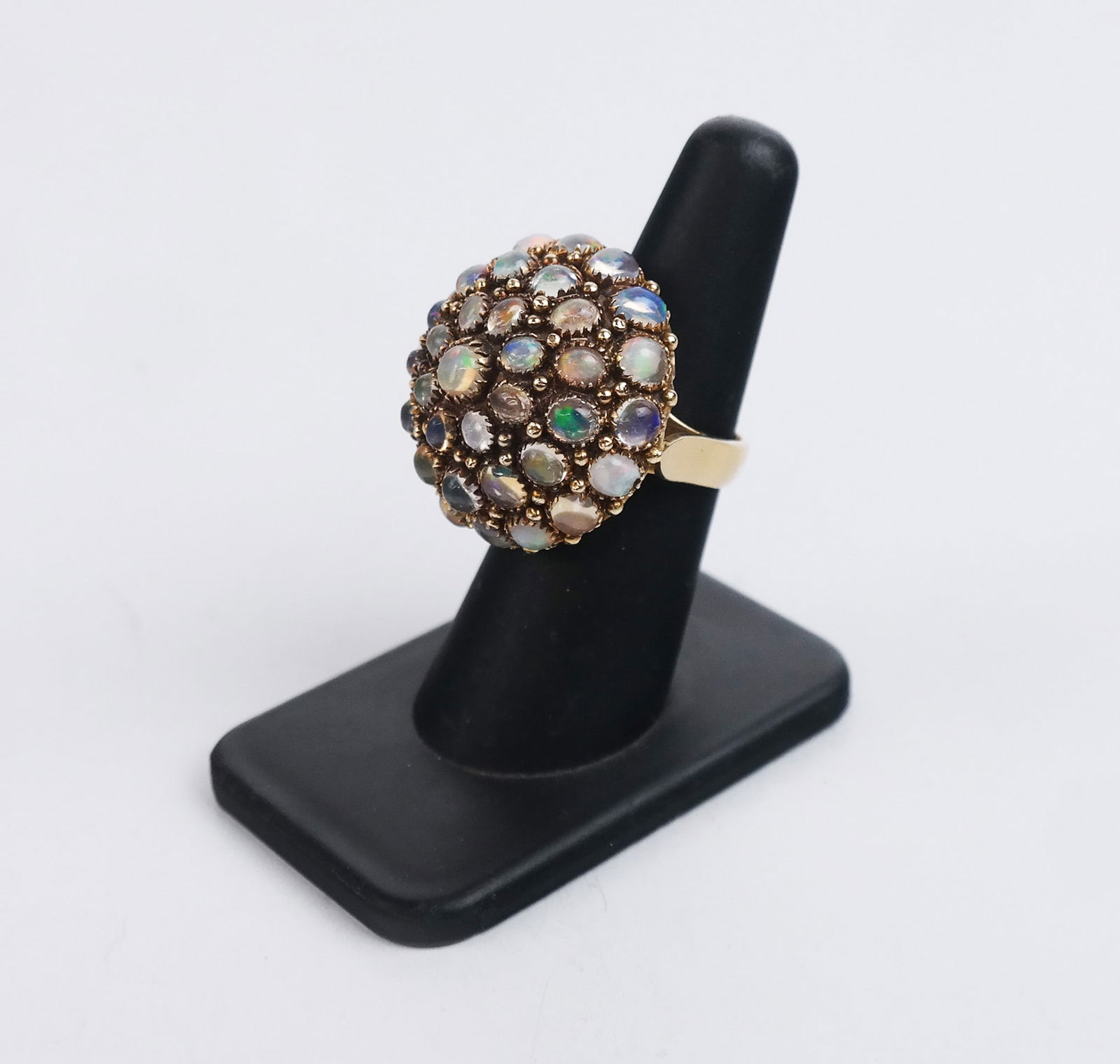 14K Yellow Gold & Multi-Fire Opals Ring (1 of 11)