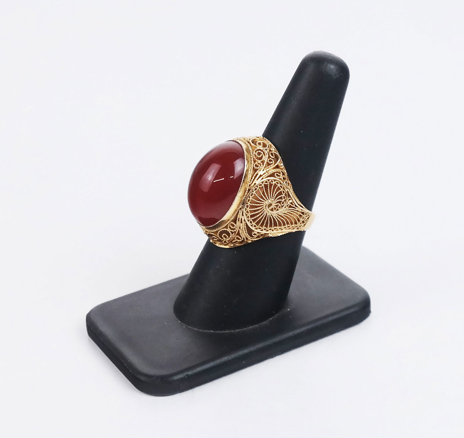 14K Yellow Gold Filigree Ring (1 of 10)