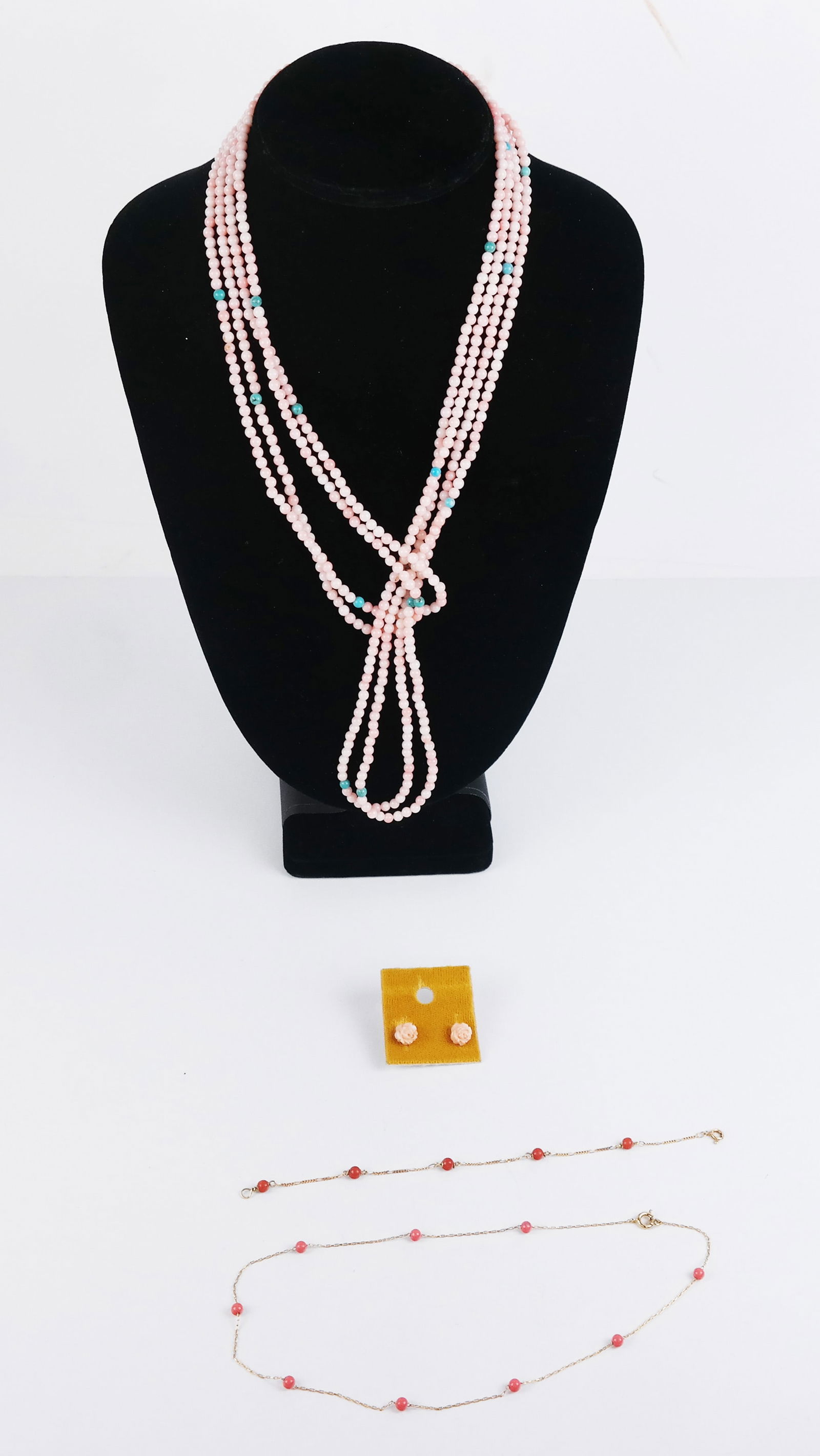 Three Coral Jewelry Items (1 of 12)