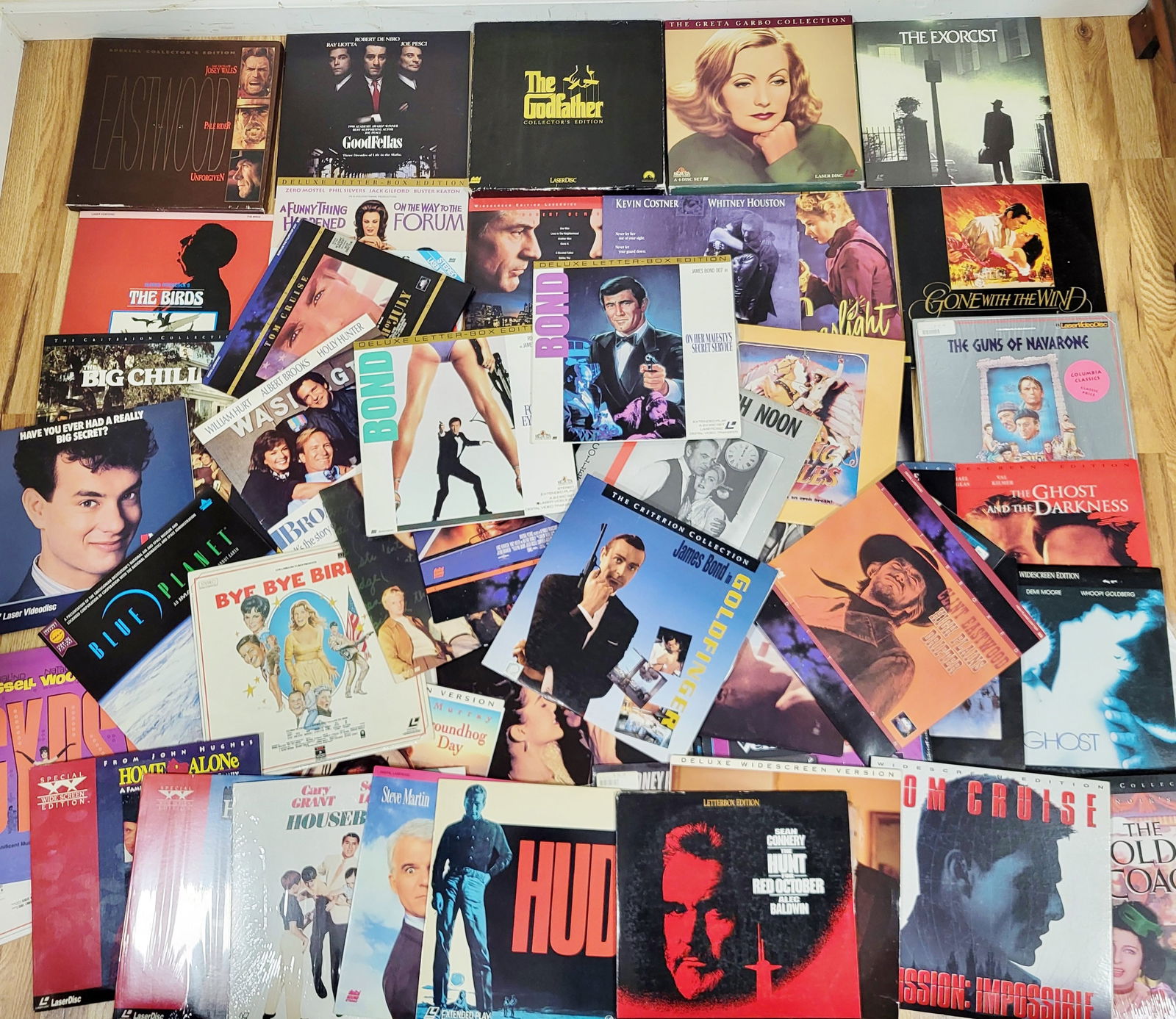 Collection of 56 Movie Laser Discs (1 of 11)