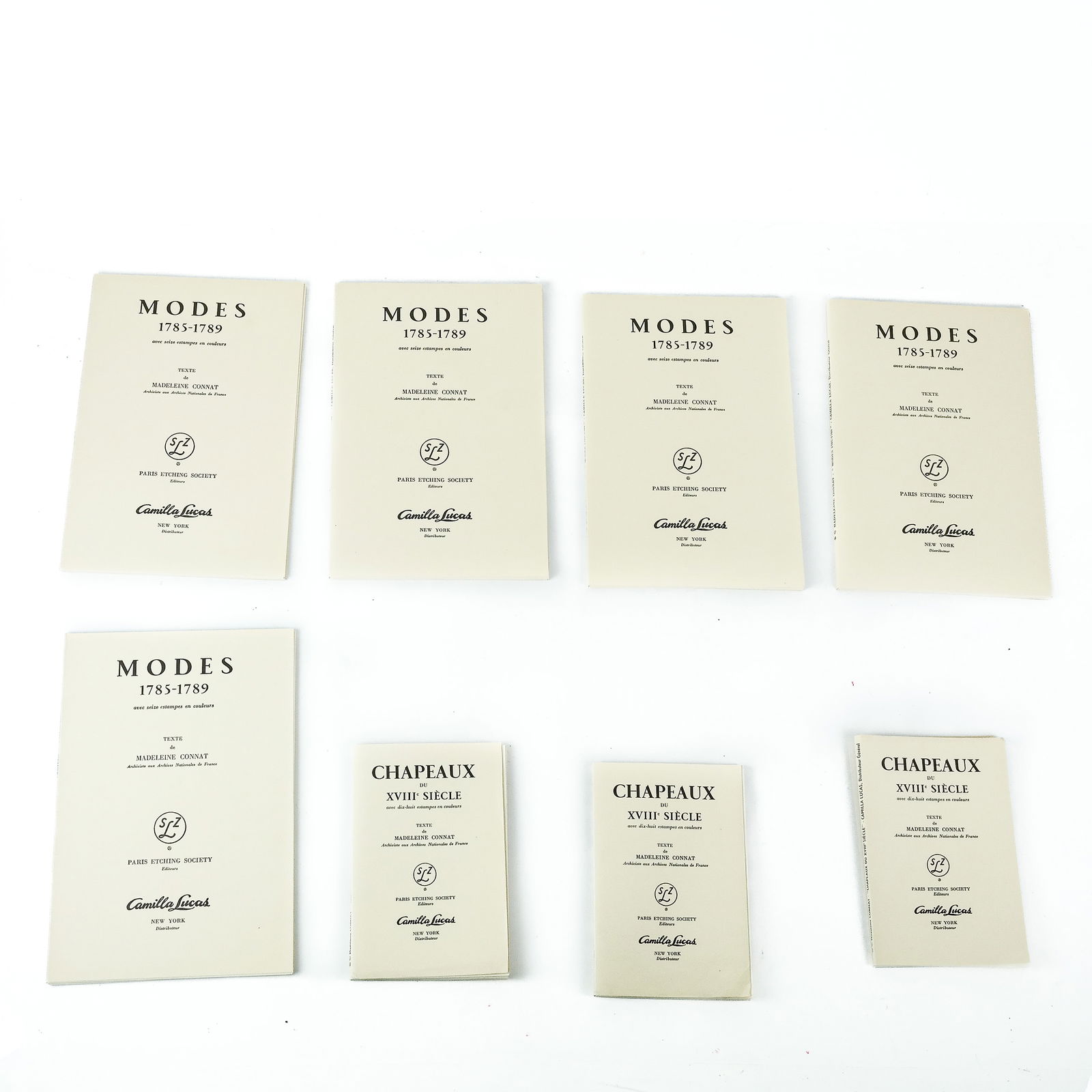 Vintage French Fashion Prints, "Modes 1785-1789" (1 of 13)