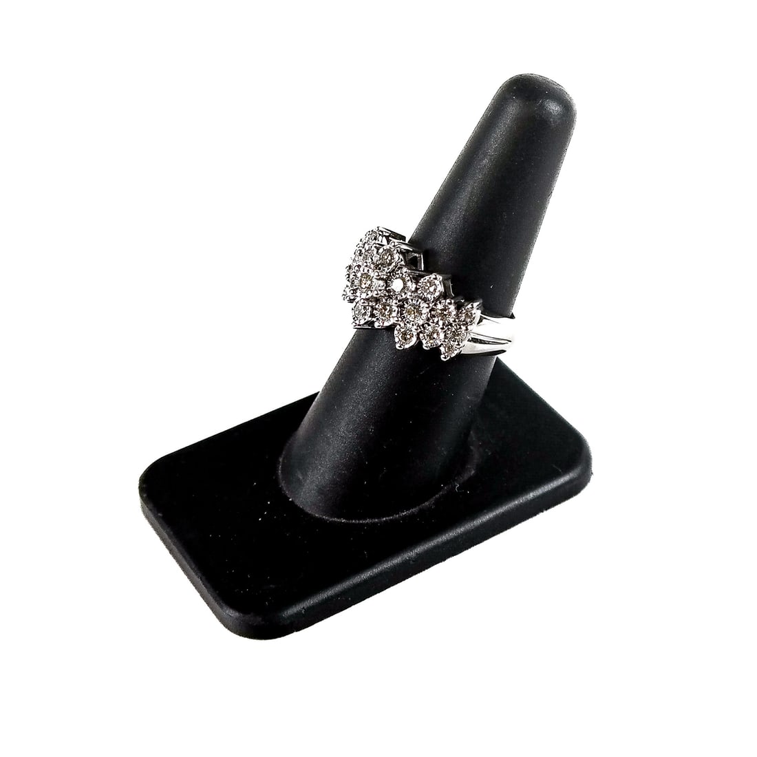 Effy 14K White Gold and Diamond Ring (1 of 9)
