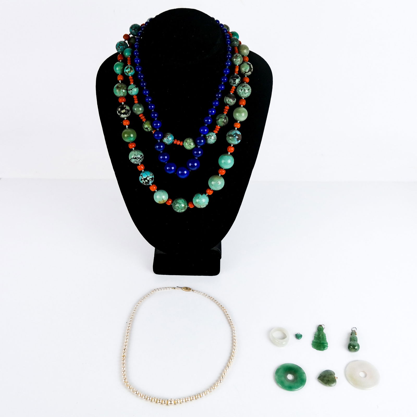 Group of Bead Necklaces and Fragments (1 of 11)