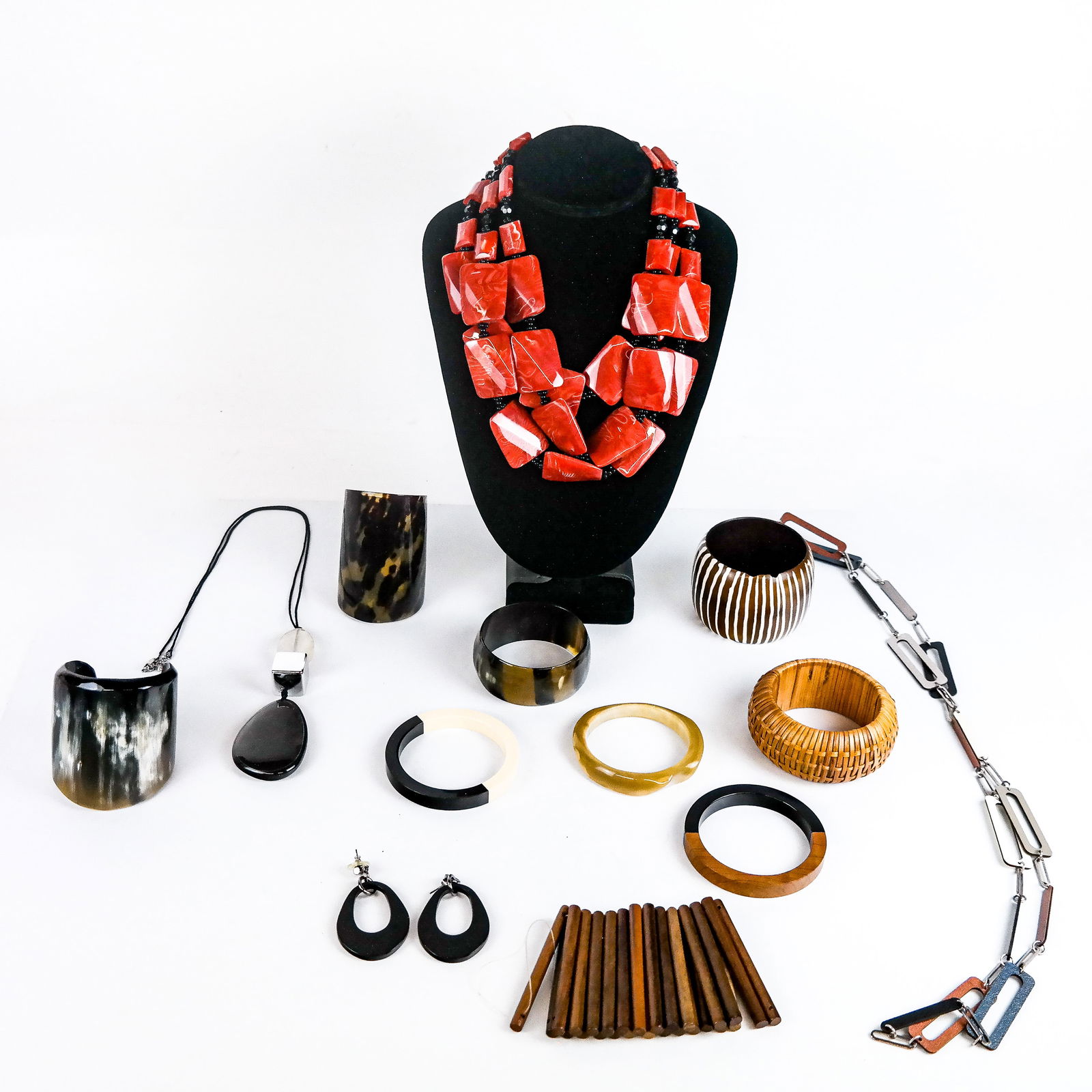 Michael Kors, Others - Group of Plastic & Wood Jewelry (1 of 12)