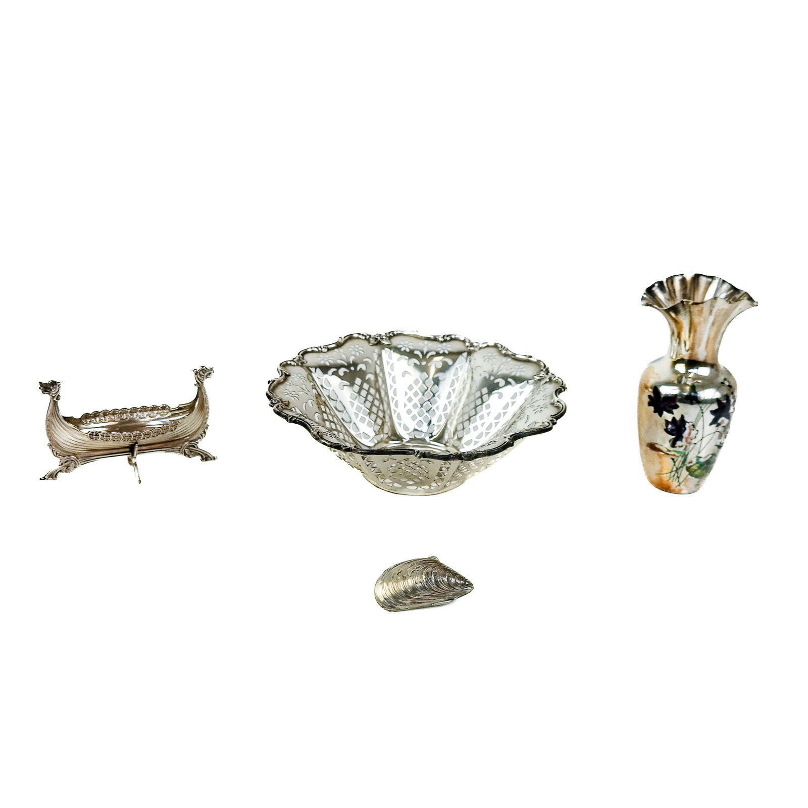 Group of 4 Assorted Decorative Silver Articles (1 of 15)