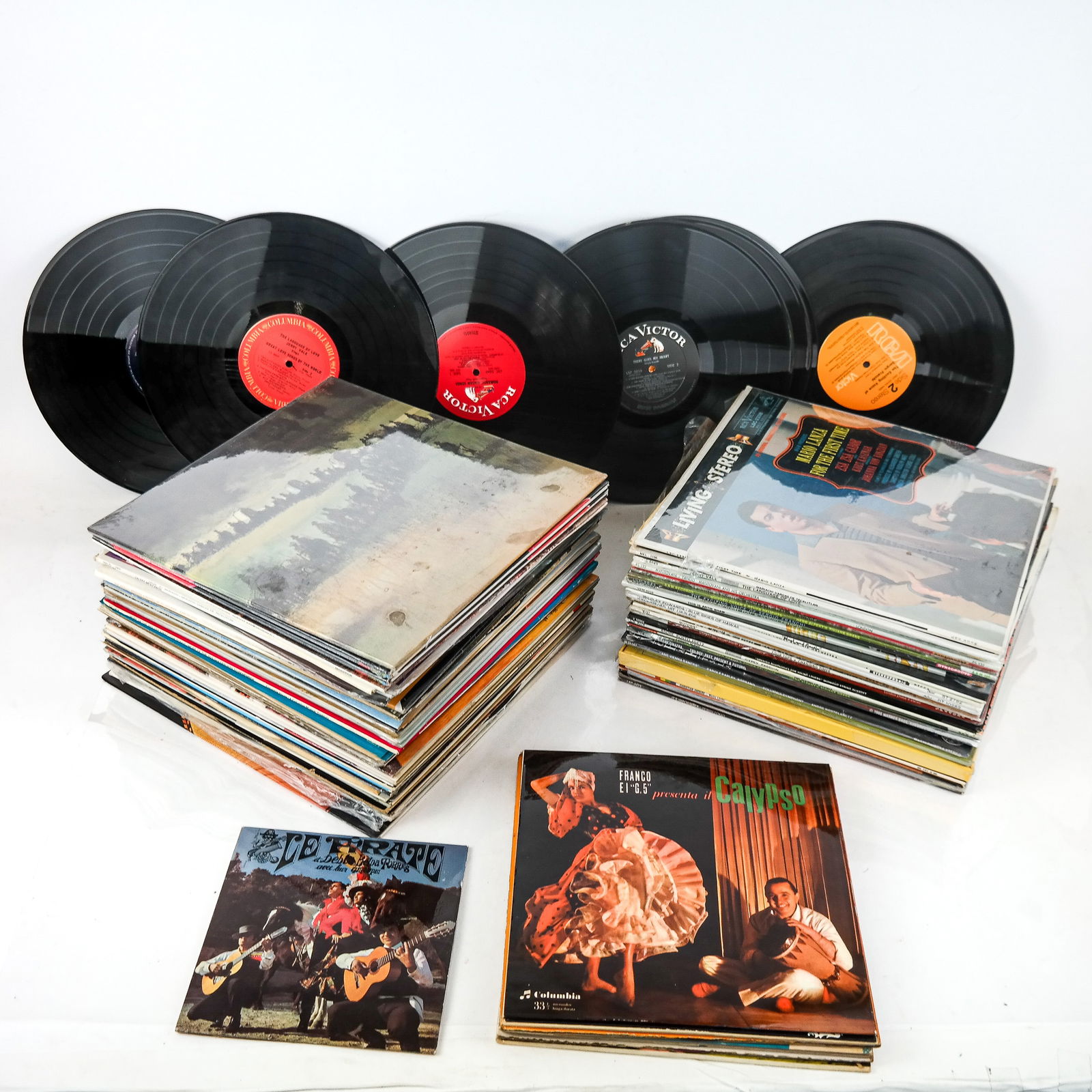 A Box of Vinyl Records (1 of 7)