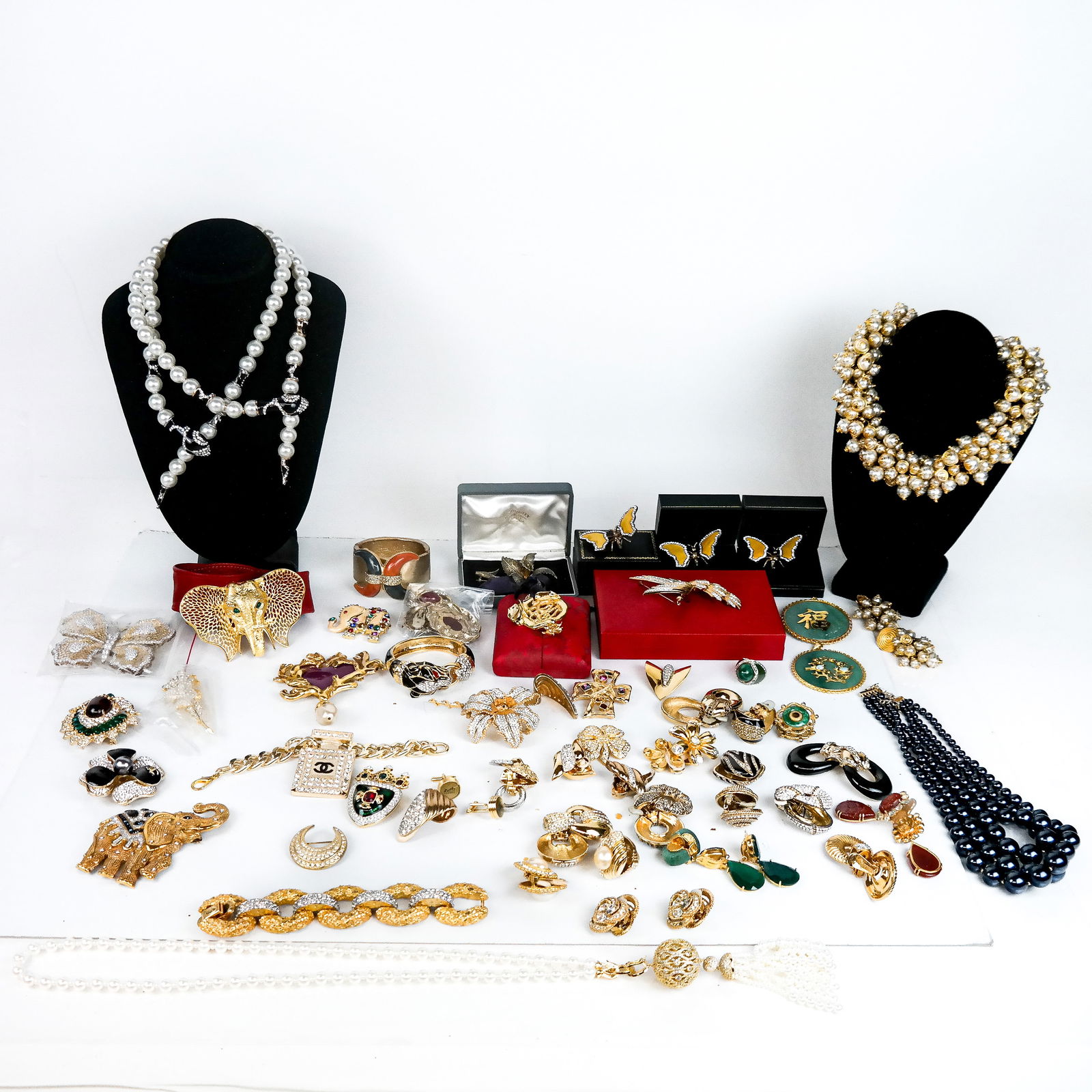 Group of Gold-Tone Costume Jewelry (70+) (1 of 17)