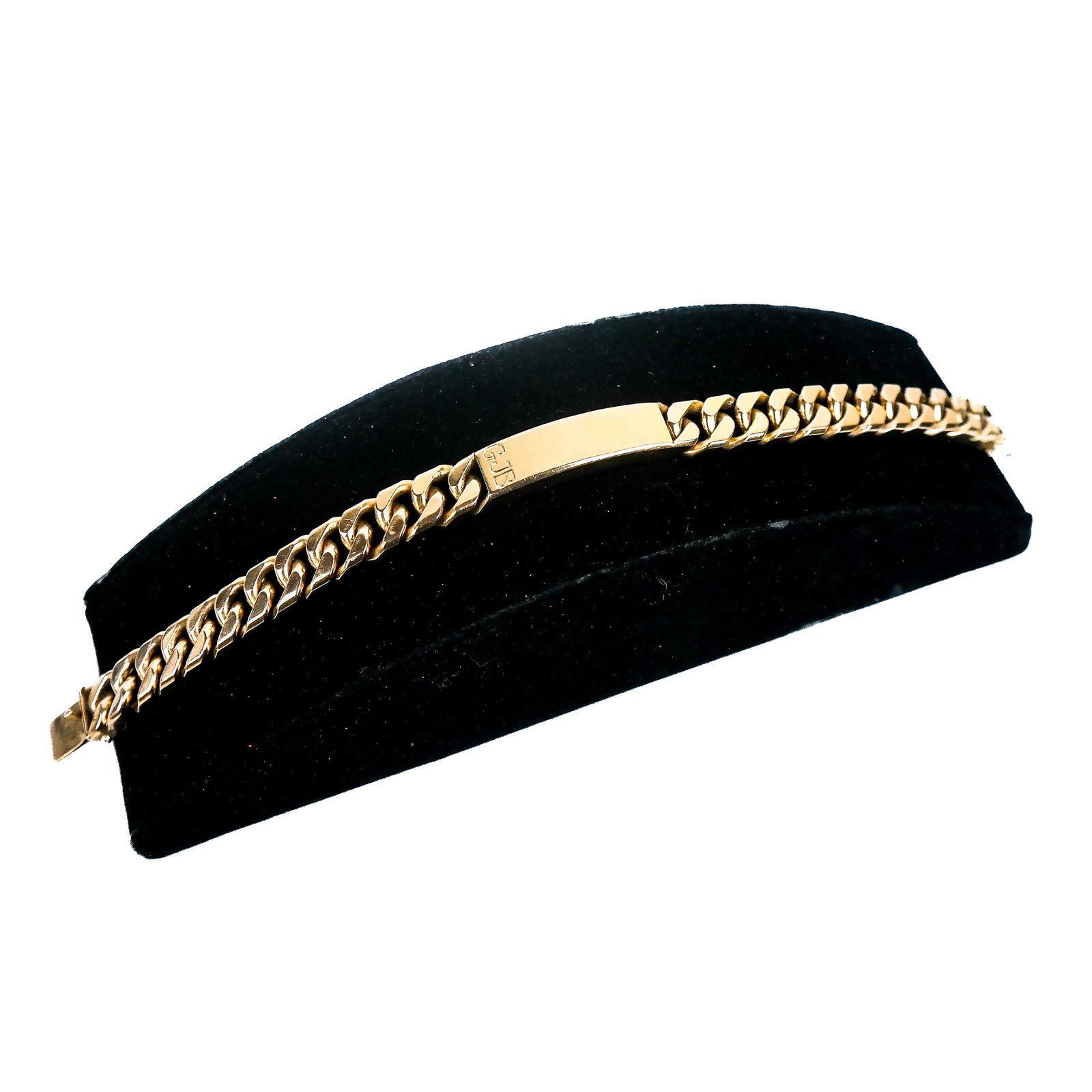 Gold "ID" Bracelet (1 of 11)