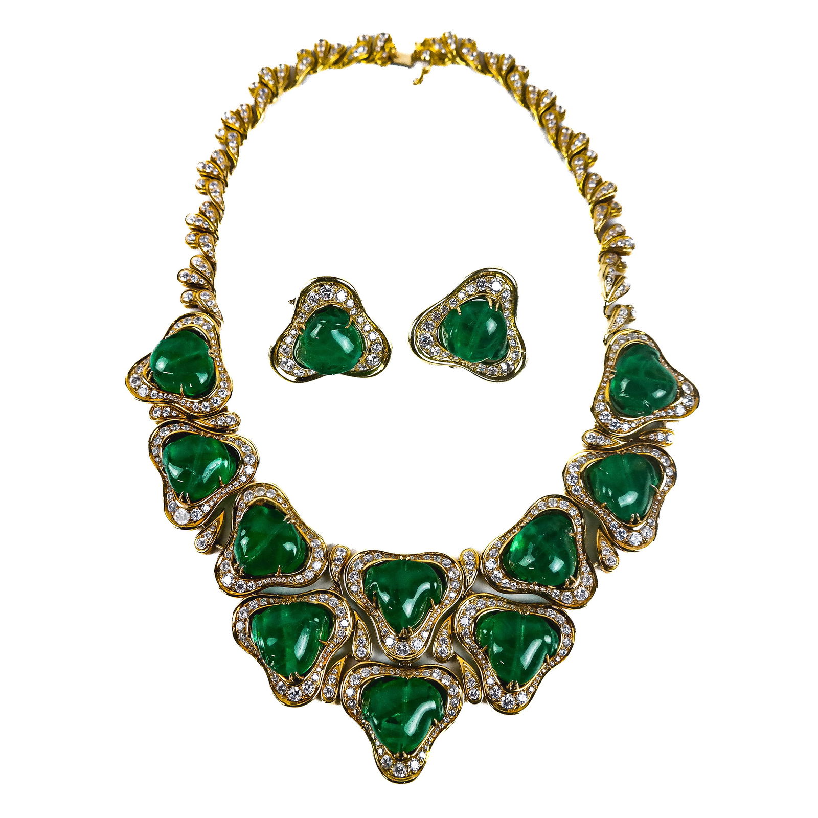 Set of Gemstone-Simulant & Gold Jewelry (1 of 12)