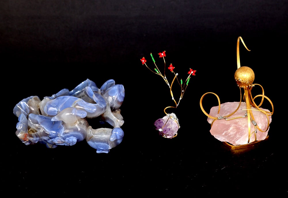 Assorted Hardstone Articles (3 Pcs.) (1 of 6)