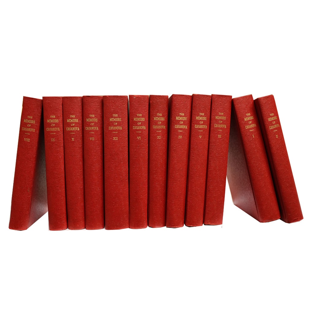 12 Volumes: "The Memoirs of Jacques Casanova..." (1 of 5)