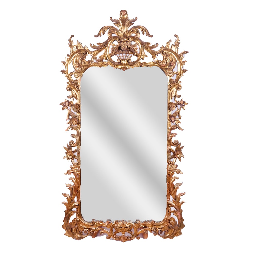 Louis XV-Style Gilt Wood Carved Mirror (1 of 11)
