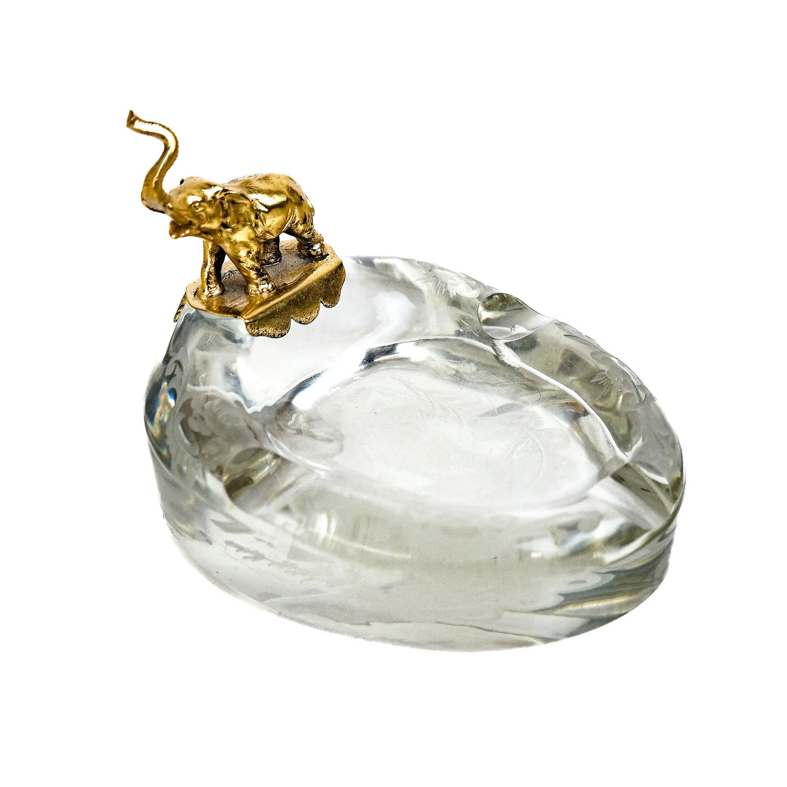 An Elephant Mounted Ashtray (1 of 8)