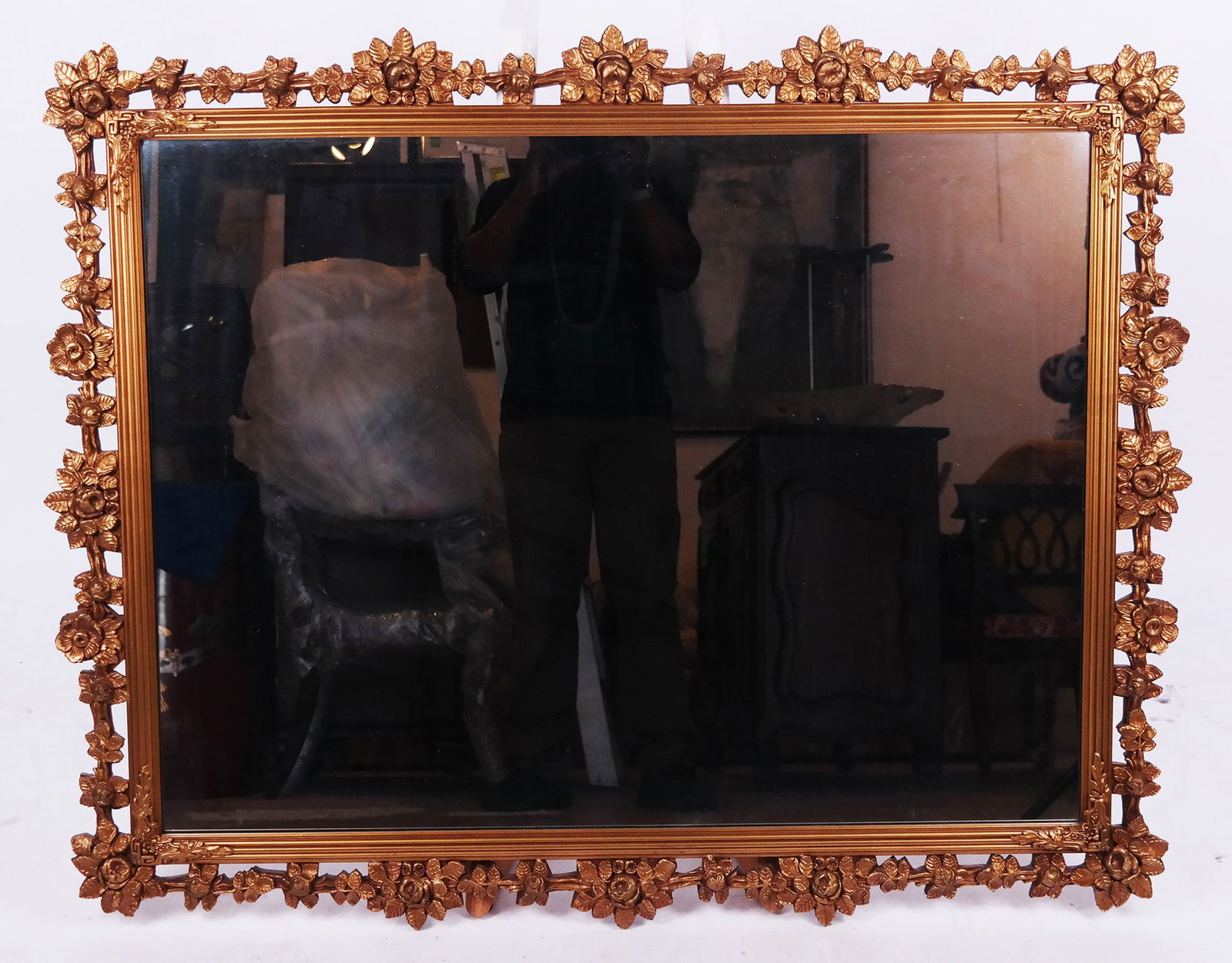 Large Rectangular Composition Mirror (1 of 9)