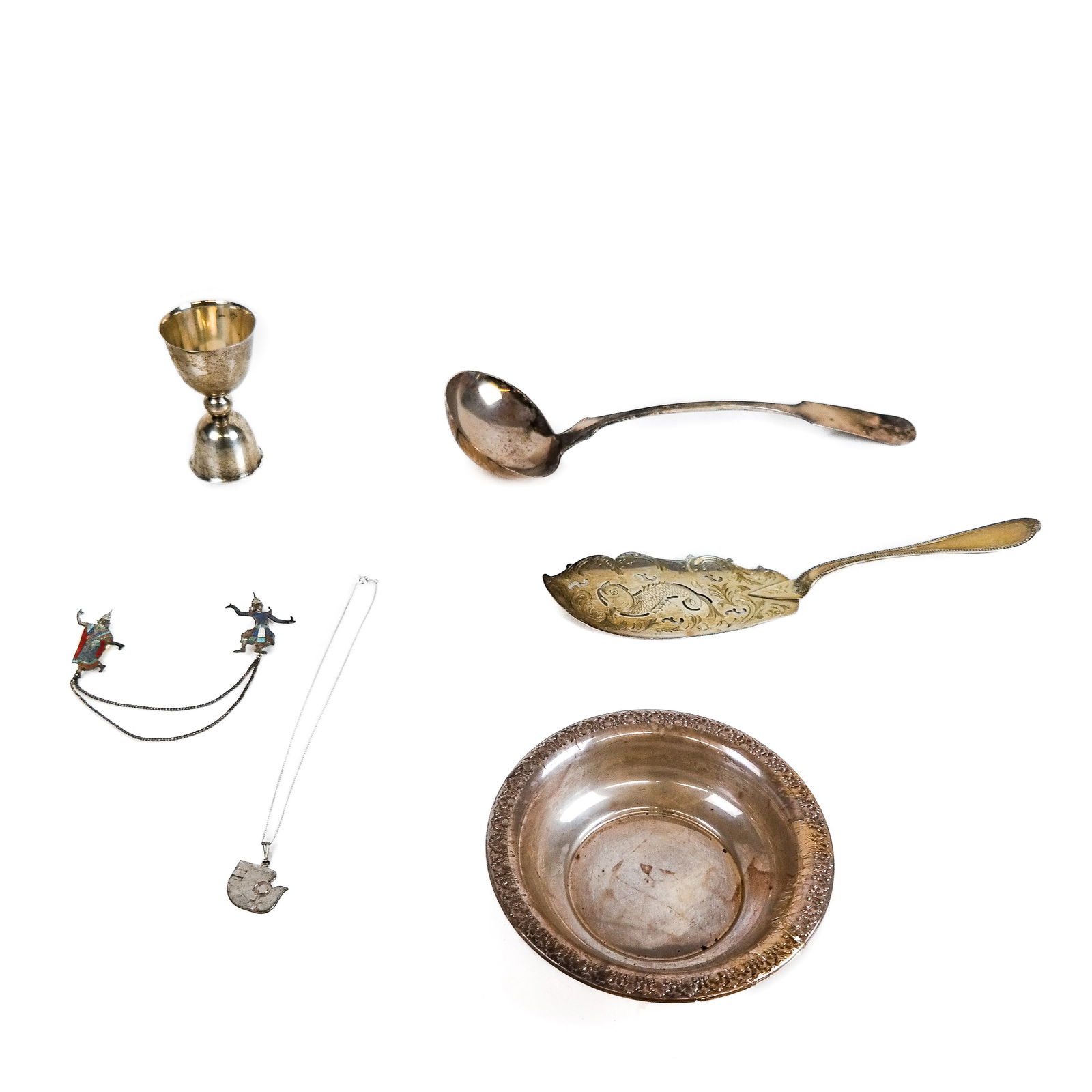 Group of Silver Serving Articles (6 Pcs.) (1 of 13)