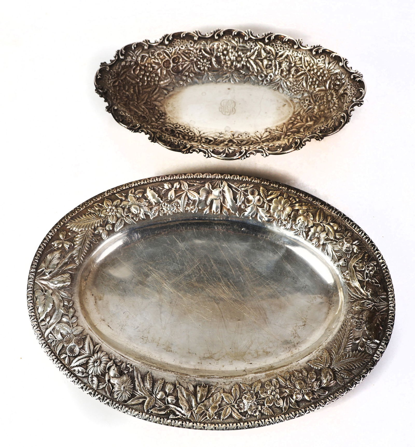 Two S. Kirk & Son Oval Serving Pieces (1 of 12)