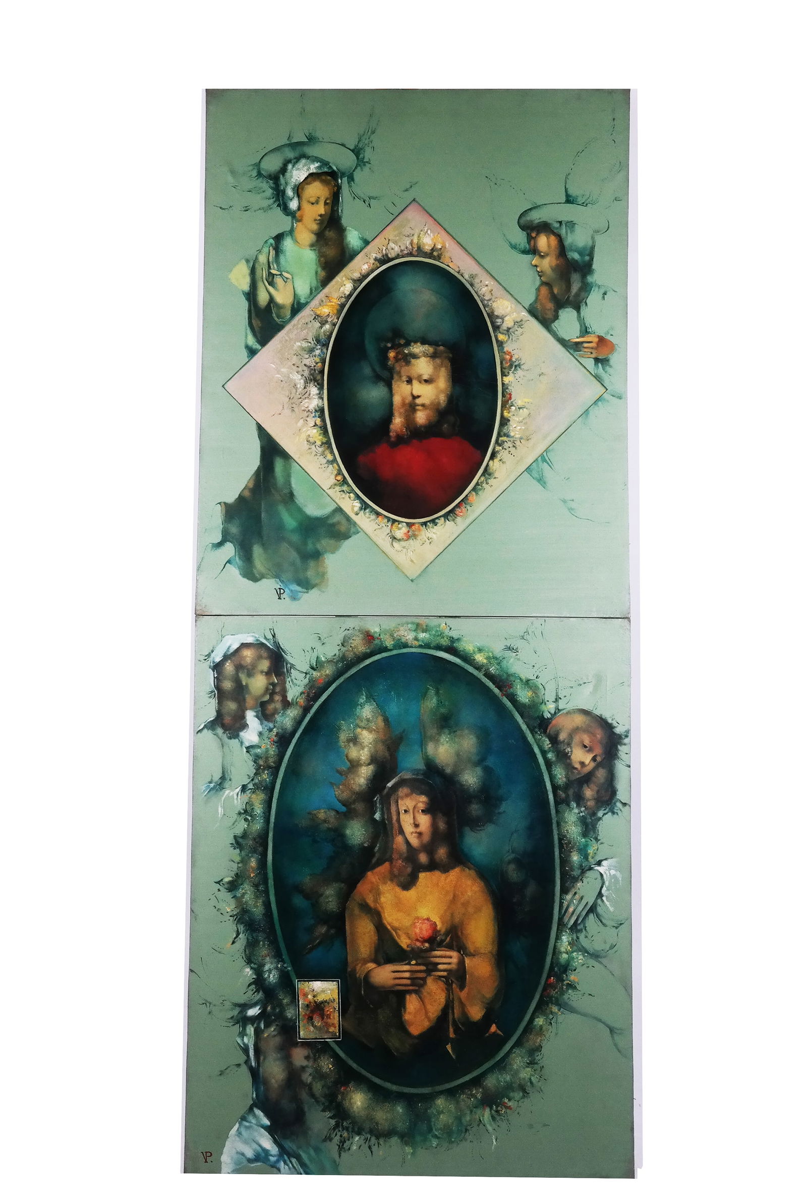 Paylak VANIKYAN: Two Portraits - Paintings (1 of 18)