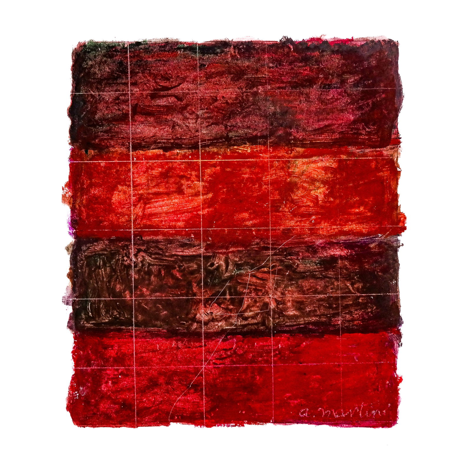 Agnes MARTIN: Abstract - Mixed Media (1 of 5)