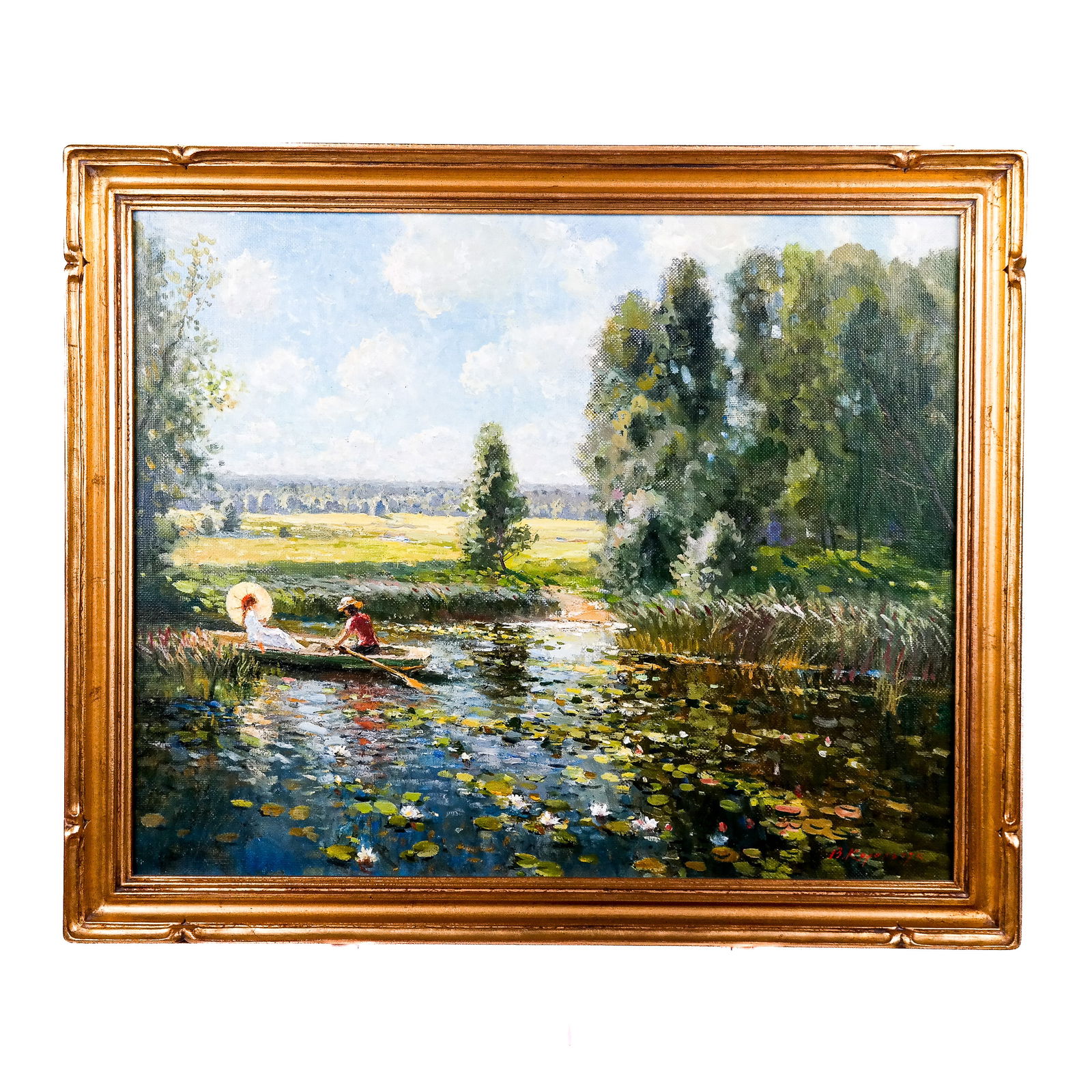 Viktor Andrievich KOROLCHUK: "On the Lake," O/C (1 of 10)