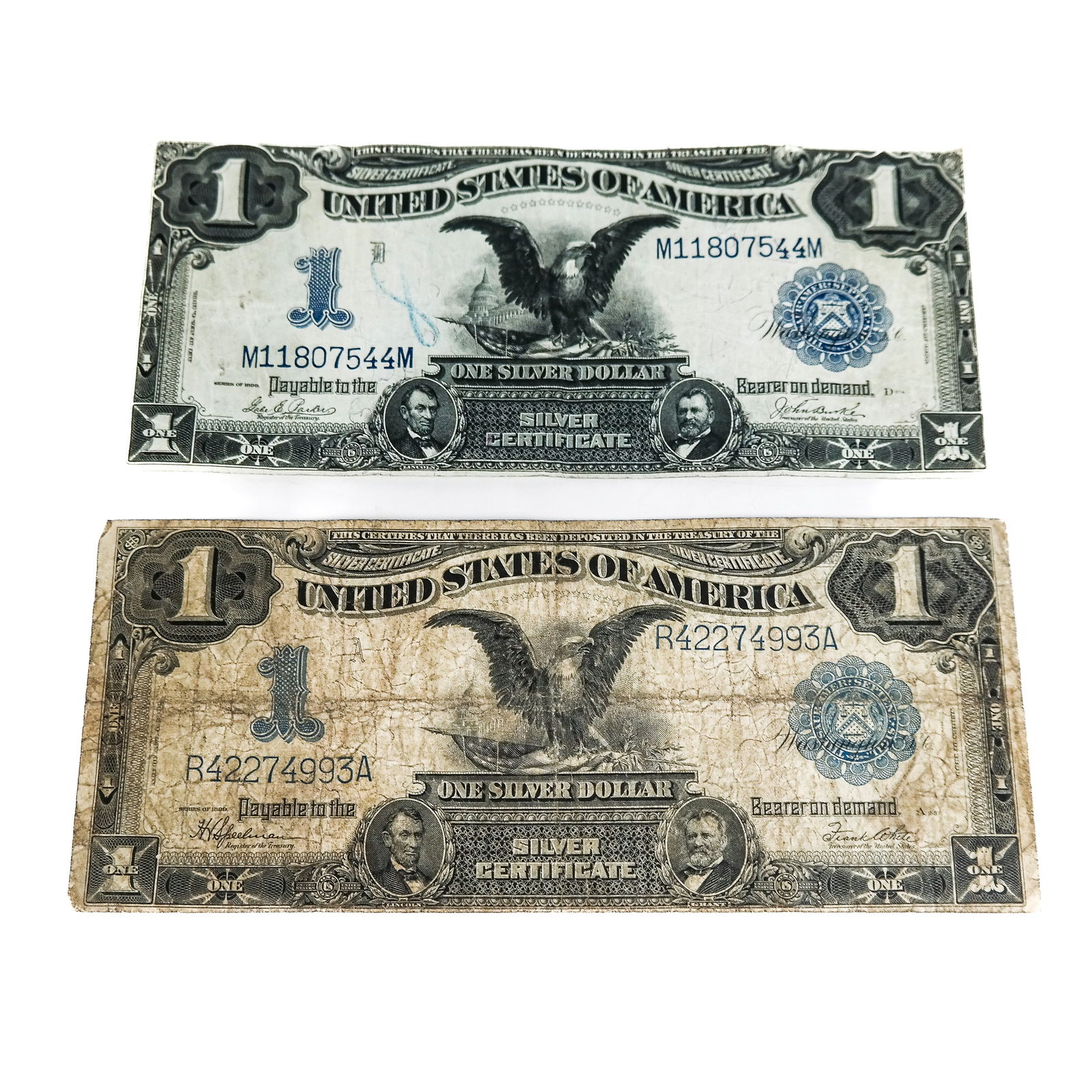 1899 United States Currency - One Dollar Bill (2) (1 of 7)