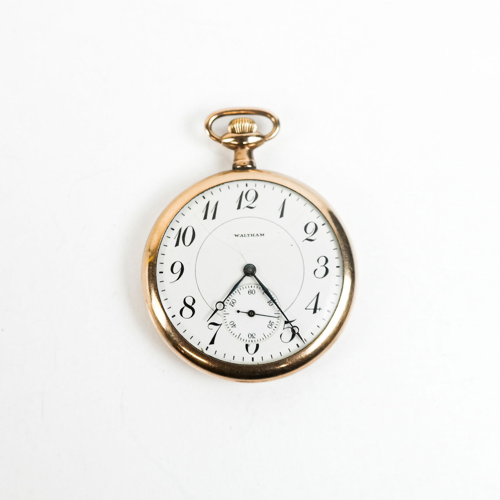 14K Yellow Gold Waltham Pocket Watch (1 of 6)