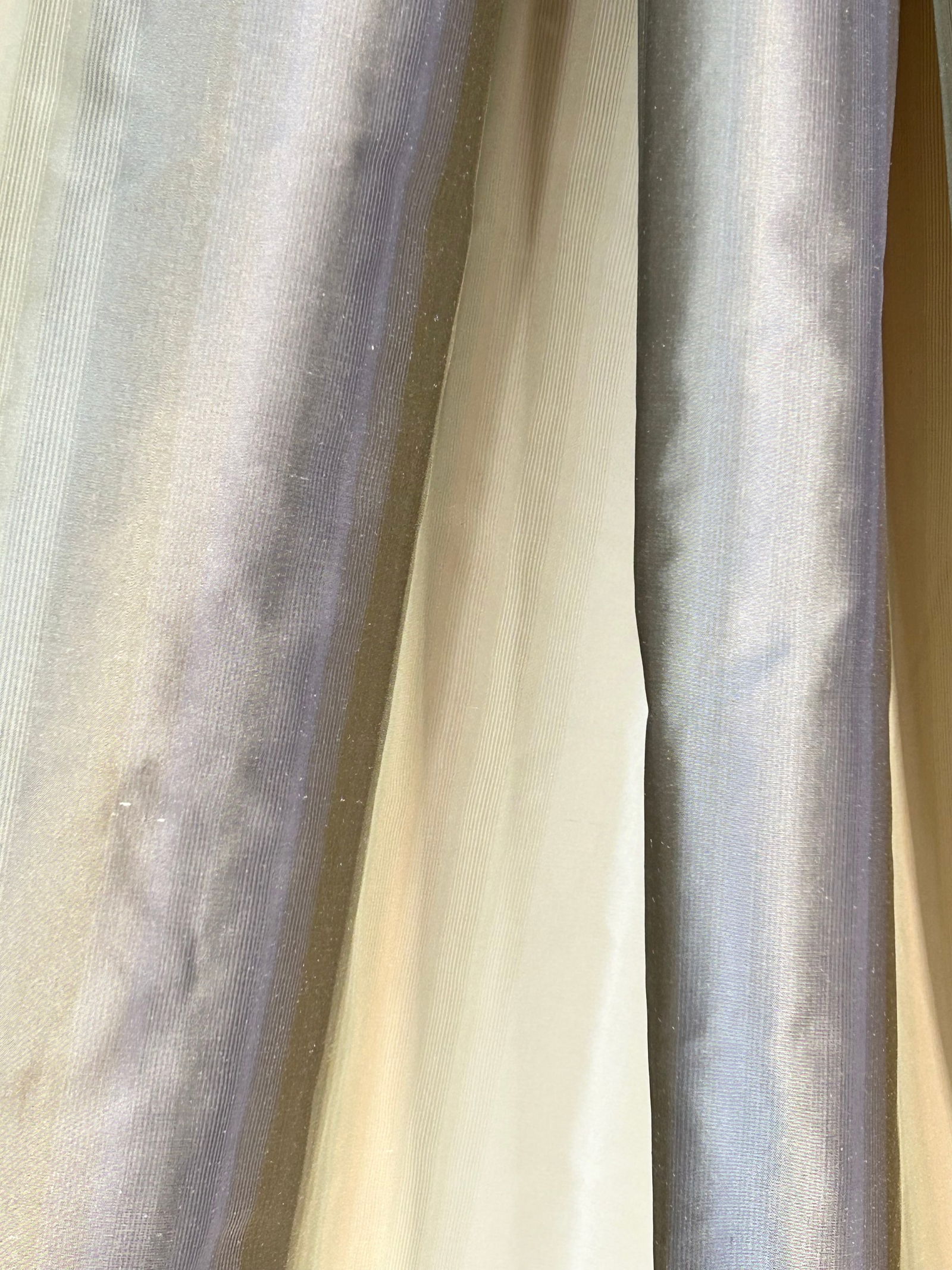 Holland & Sherry and Artee Collections Fabric: 1) 4 1/4 yards of Holland & Sherry's silk-faced slate blue Italian velvet, 56" width. The residential oriented plain velvet is for upholstery or windows. Silk face and cotton back. Consider for amazin