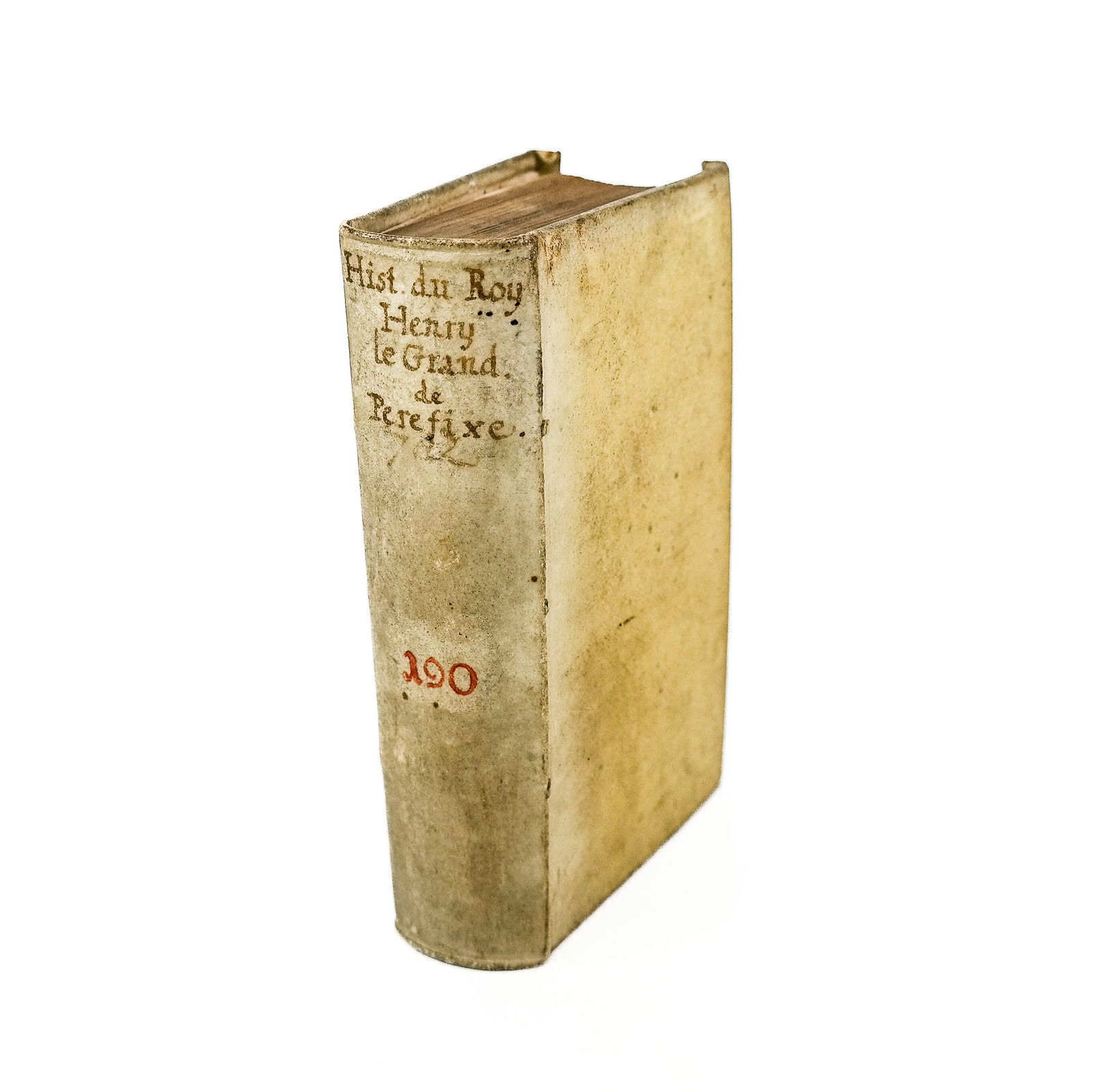 Antique Vellum Binding: Henry IV, Elzevir, 1661 (1 of 7)