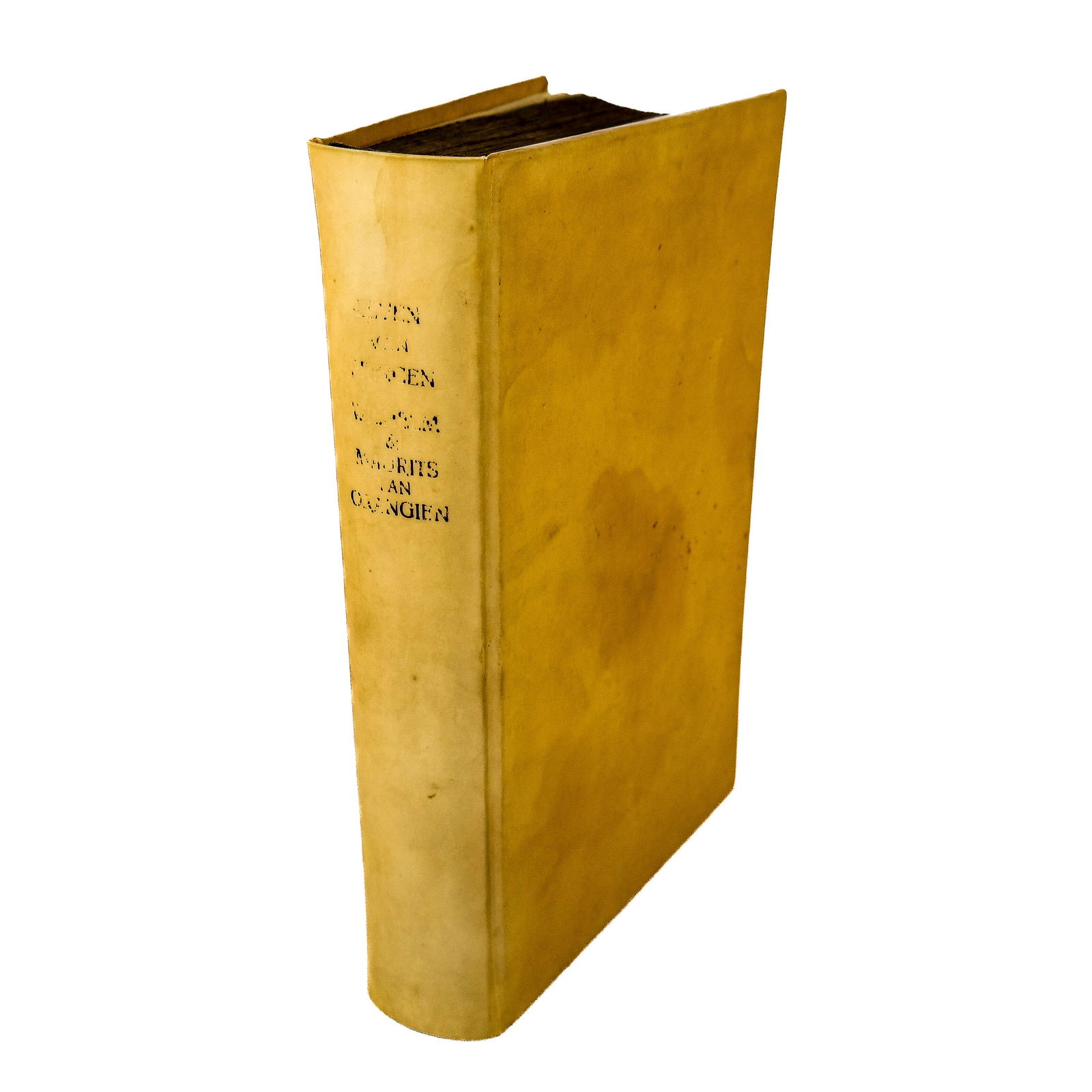 Antique Vellum Binding: Dutch Wars, 1651 (1 of 6)