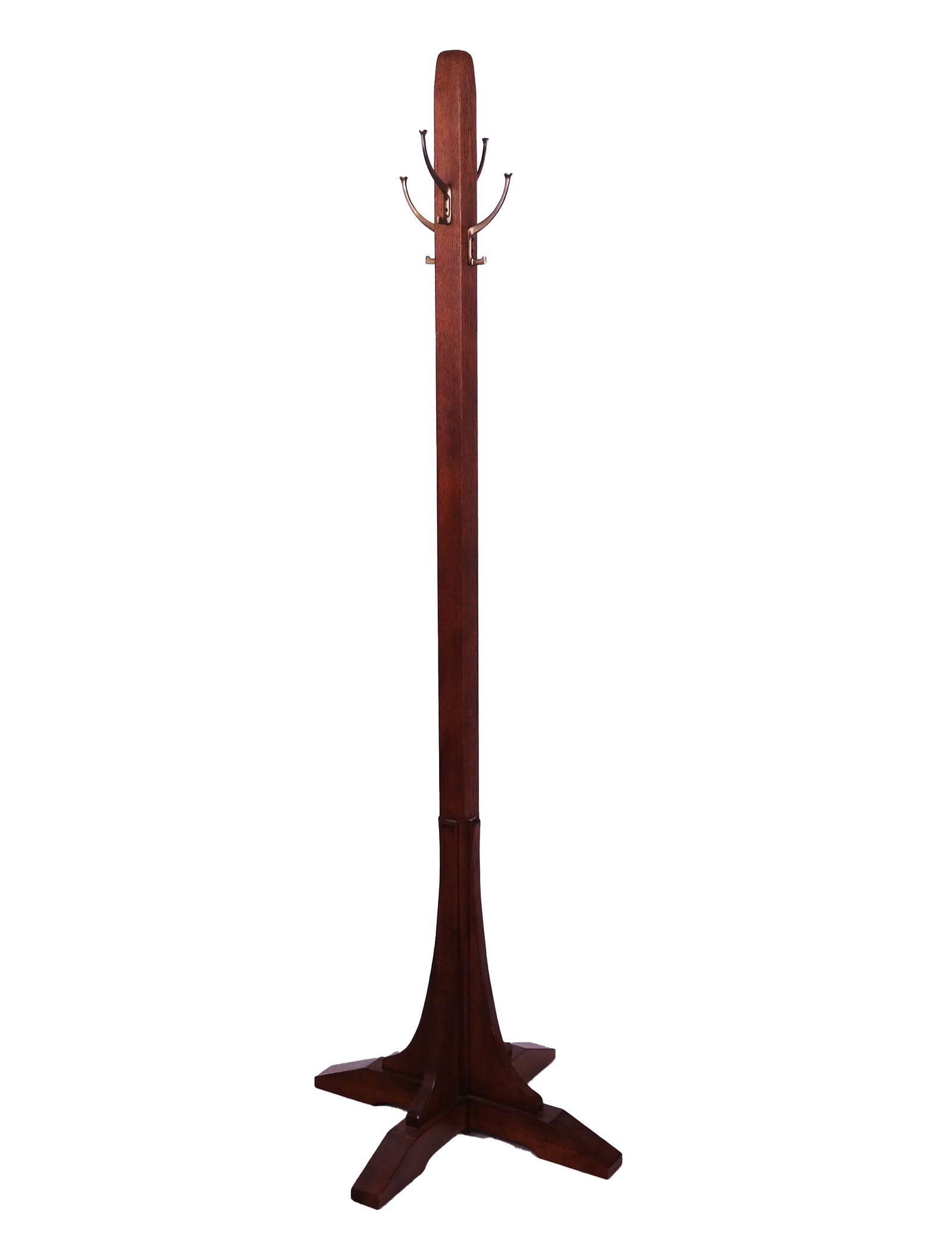 Stickley Oak Coat Rack (1 of 6)
