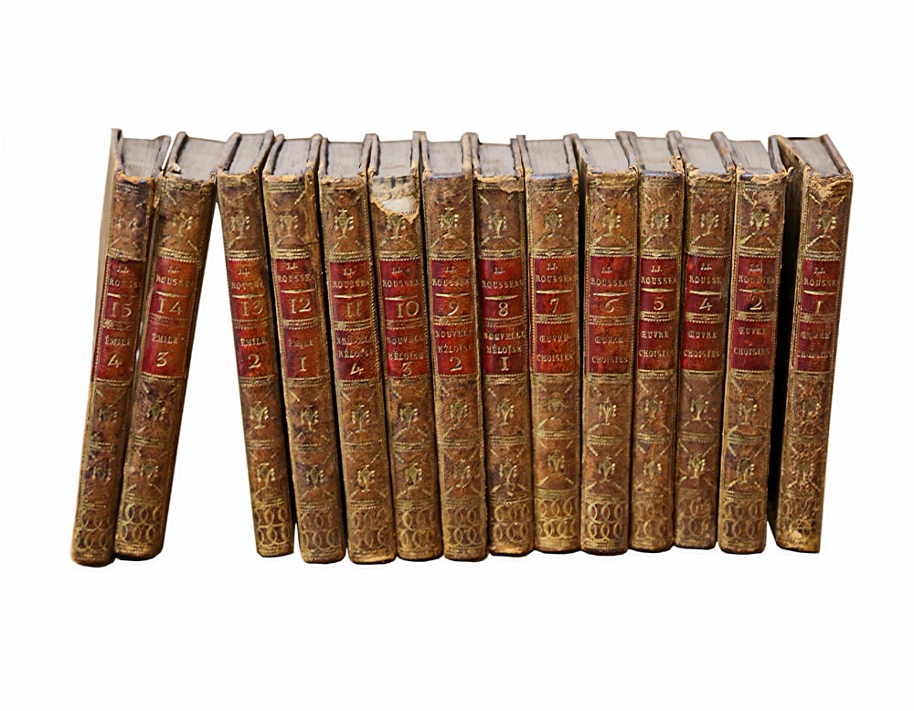 Antique Bindings: J. J. Rousseau, 1783 (1 of 1)