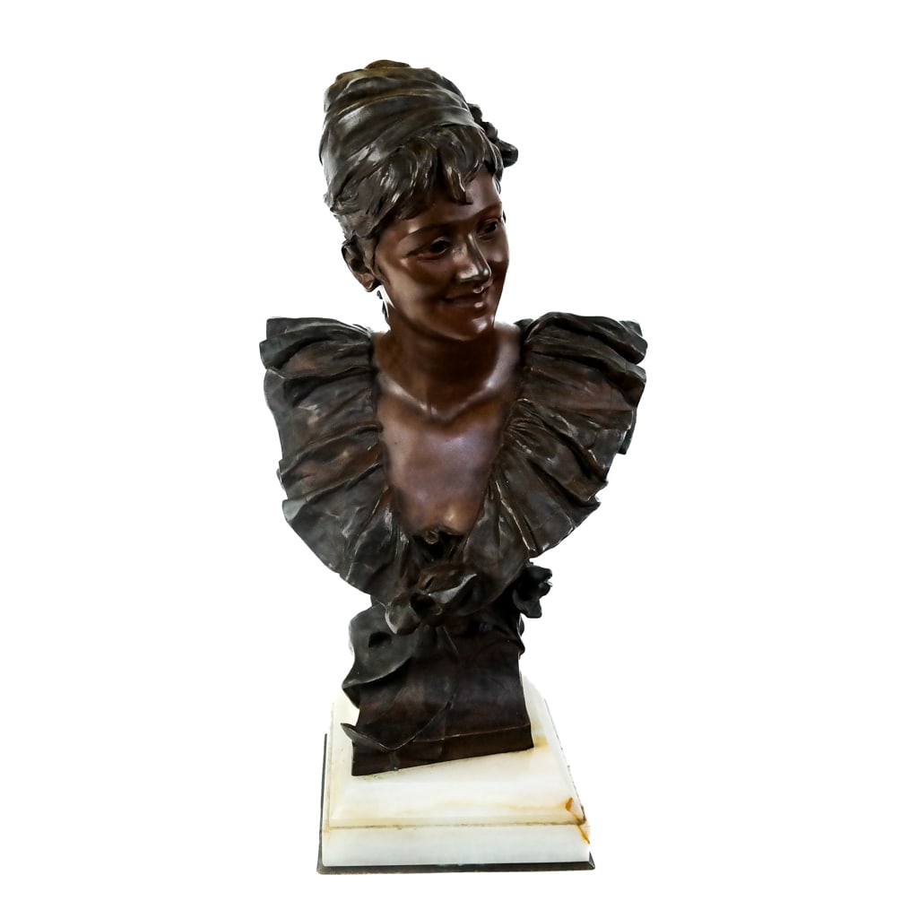 Bronze Bust on Onyx Base (1 of 11)