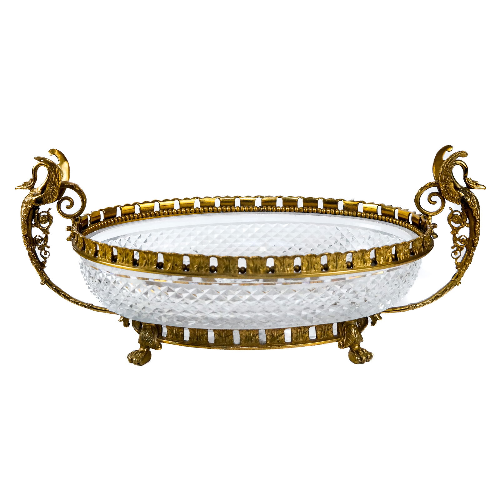 Empire-Style Cut Crystal Centerpiece (1 of 10)