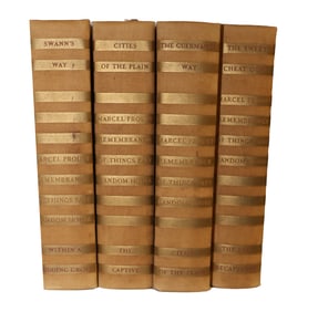 4 Volumes: "Remembrance of Things Past" - Proust