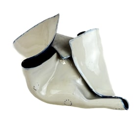 Modern Art Studio Ceramic Sculpture