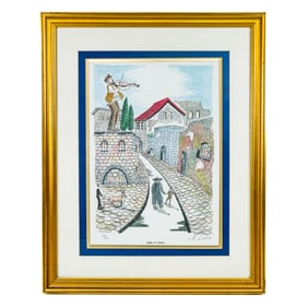 M. DADON: Fiddler on a Roof - Print