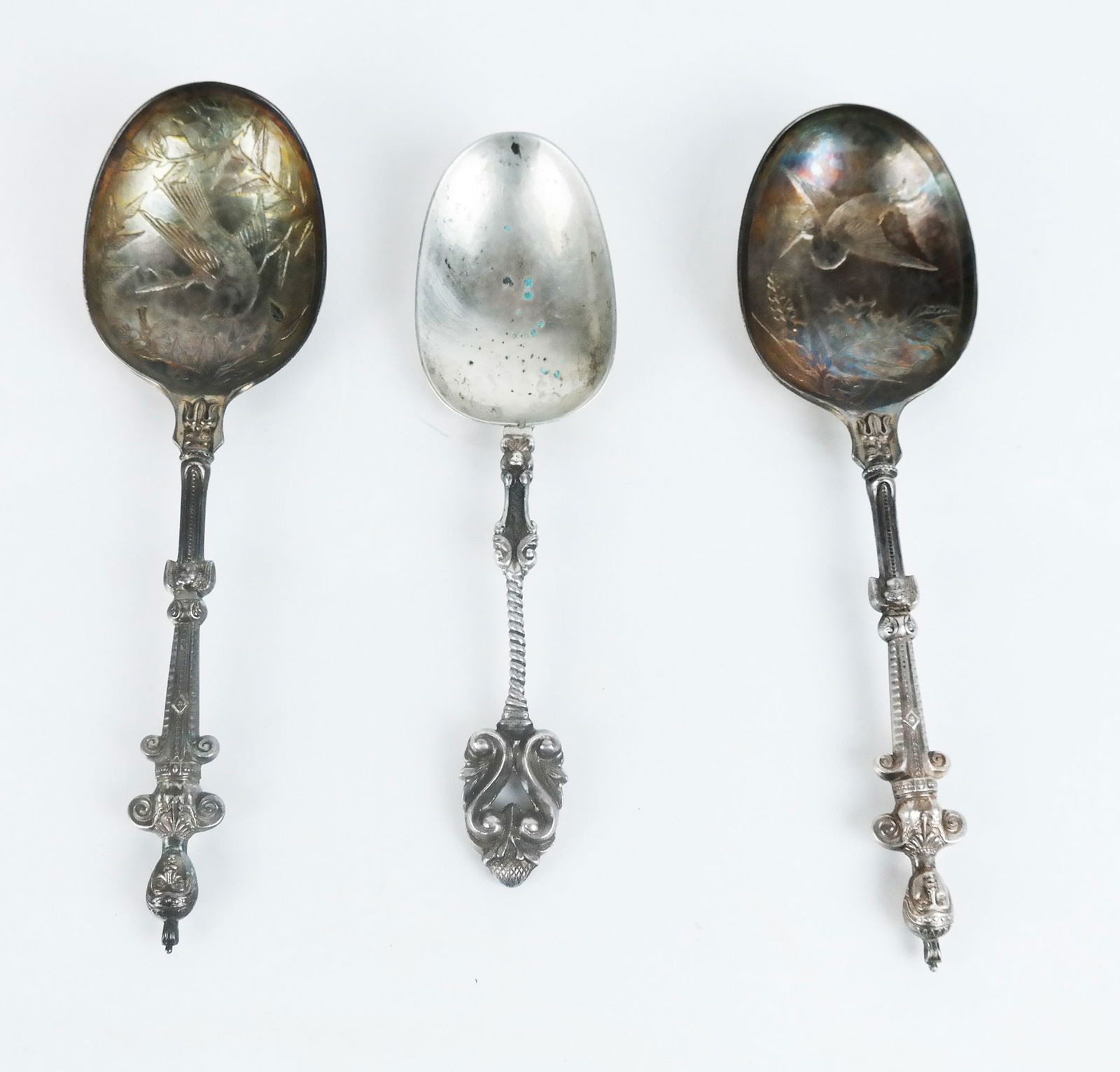 3 Silver Apostle-Style Spoons (1 of 8)