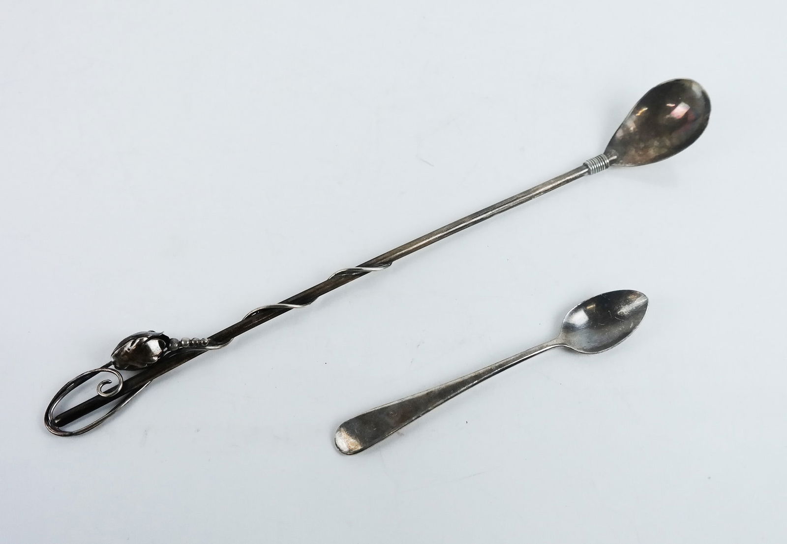 Two Sterling Silver Spoons (1 of 8)