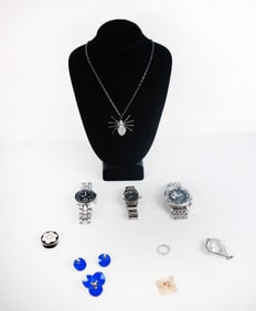 Assorted Group of Jewelry & Watches