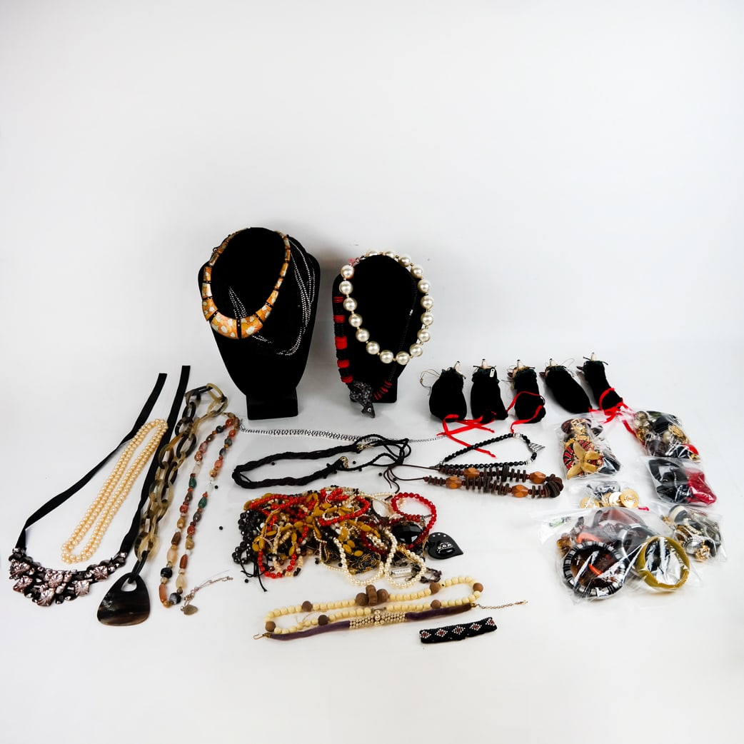 Group of Costume Jewelry, Incl. Monet, Carolee (1 of 10)